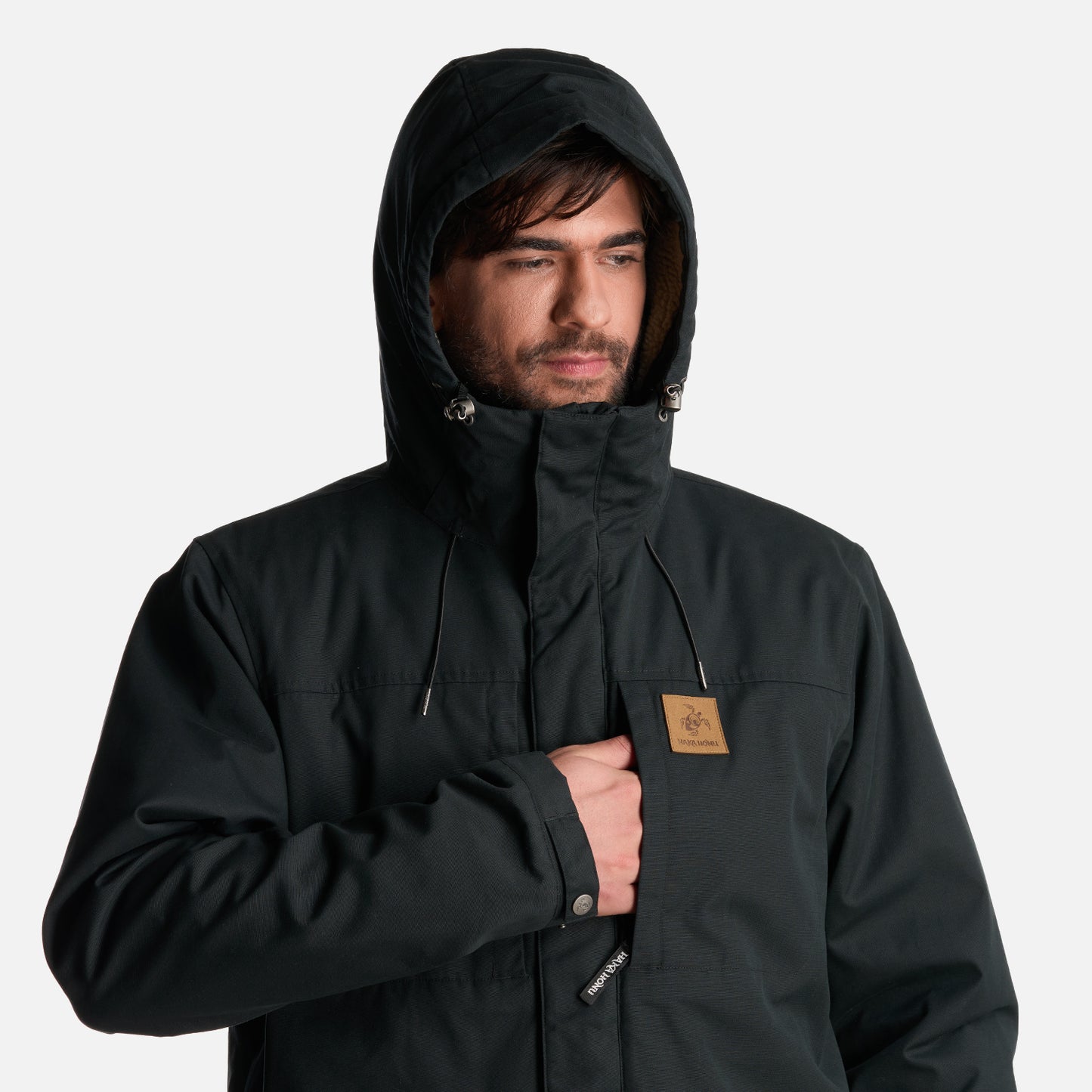 Chaqueta Hombre Valle Invernal Negro Haka Honu