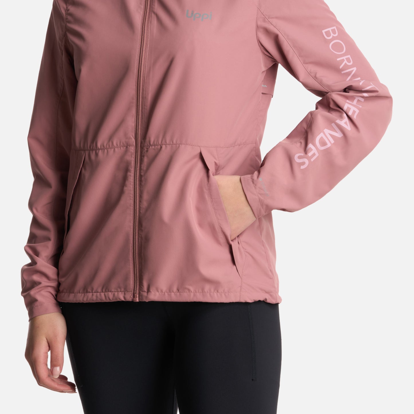 Chaqueta Mujer Nightfall WindBreaker Hoody Jacket Rosa Oscuro Lippi