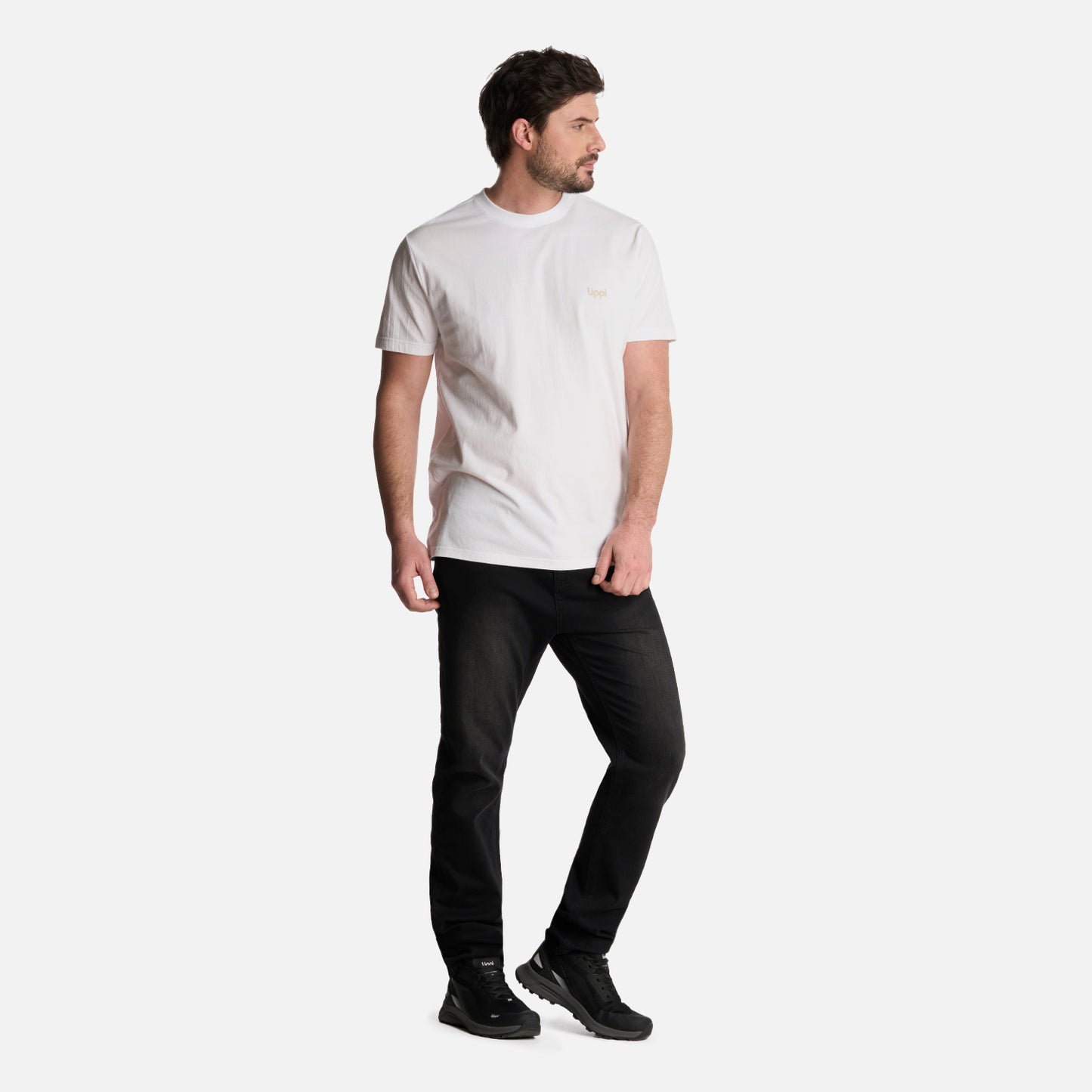 Polera Hombre Up on the Mountain T-Shirt Blanco Lippi