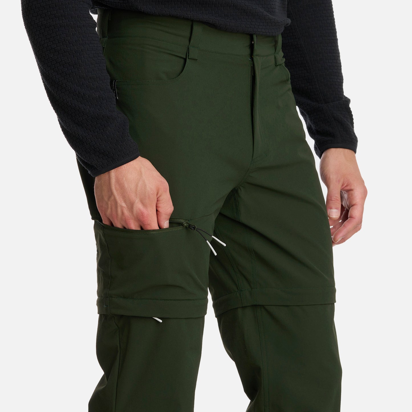 Pantalón Hombre Blacklash Q-Dry Mix-2 Pants Verde Militar Lippi