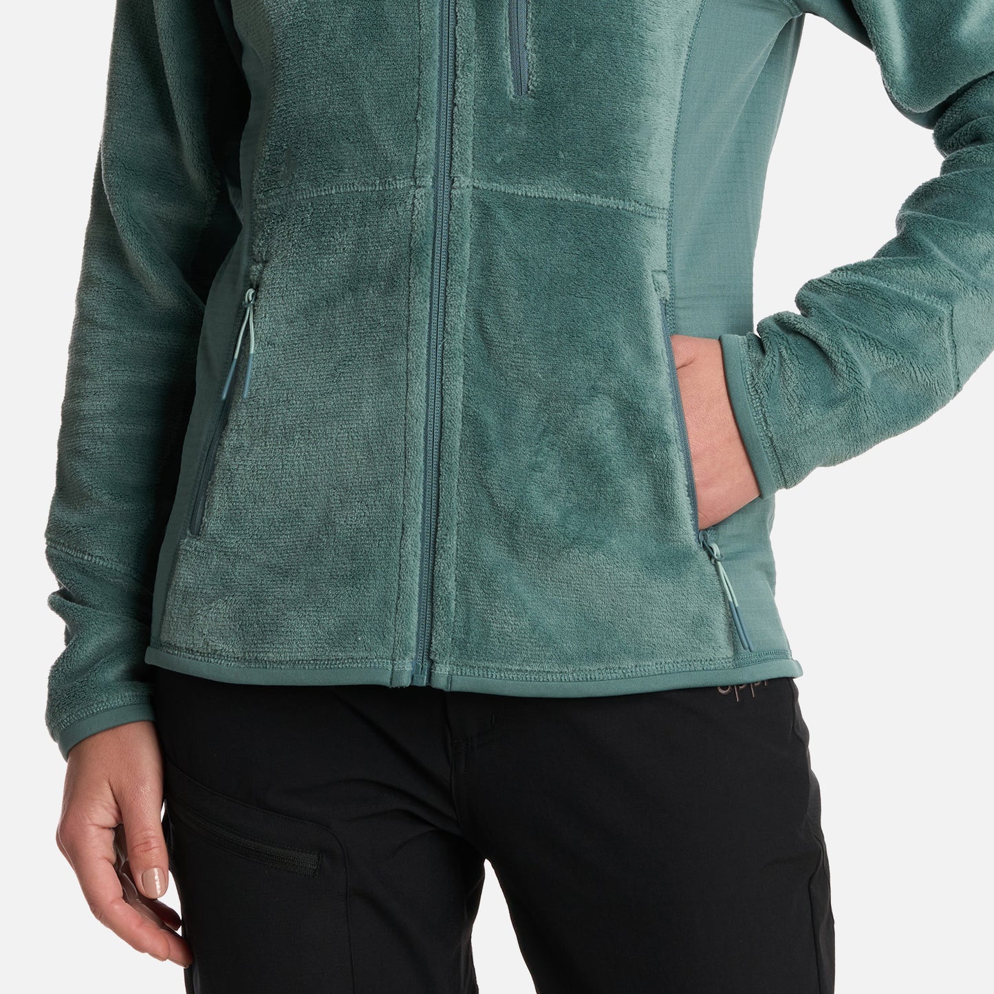 Polar Mujer Numan Shaggy-Pro Jacket Petroleo Lippi