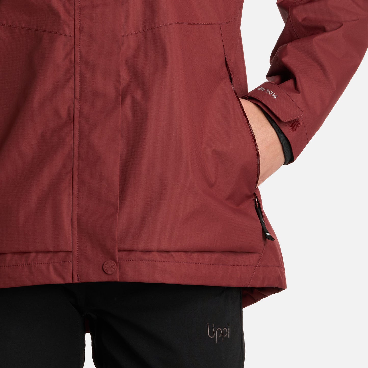 Chaqueta Mujer Blizzard B-Dry Hoody Jacket Burdeo Lippi