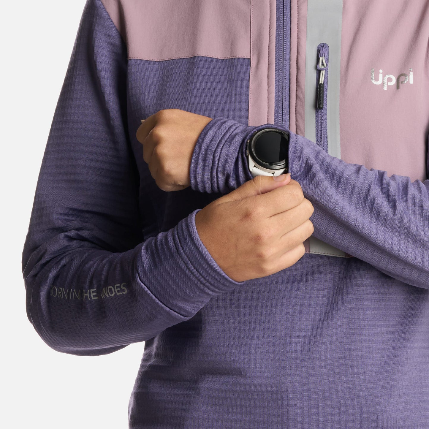 Polerón Teen Girl Karova 14 Zip Hoody Violeta Lippi