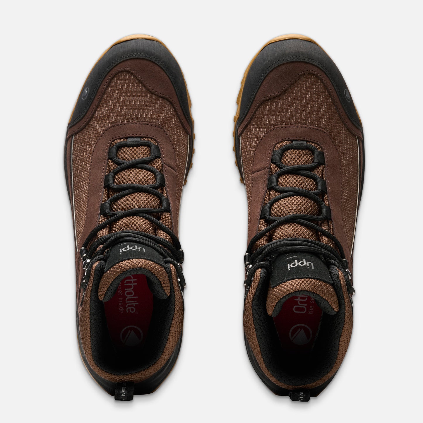 Botín Hombre Hill Hiker Cafe / Negro Lippi