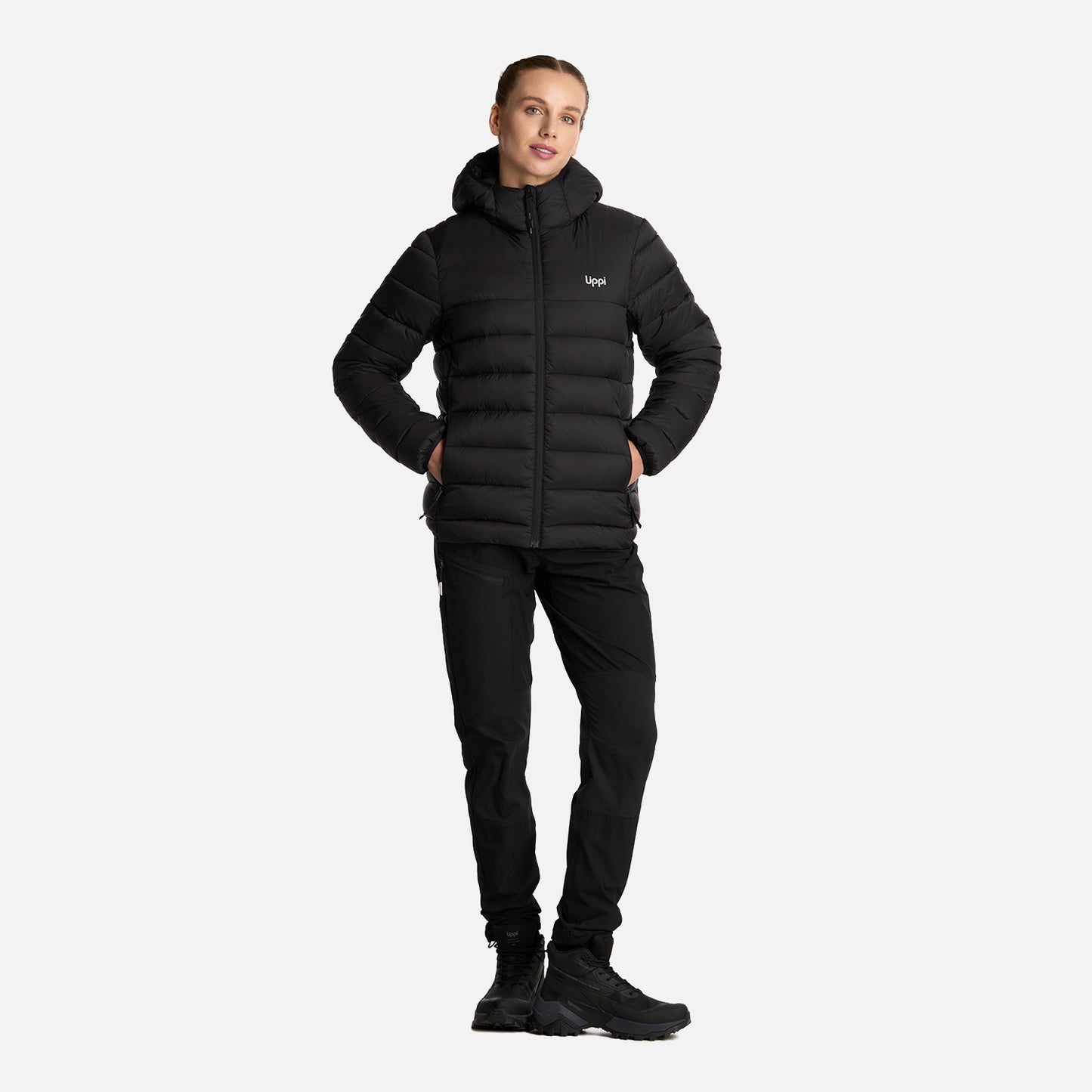 Chaqueta Mujer Vertex Steam-Pro Hoody Jacket Negro Lippi