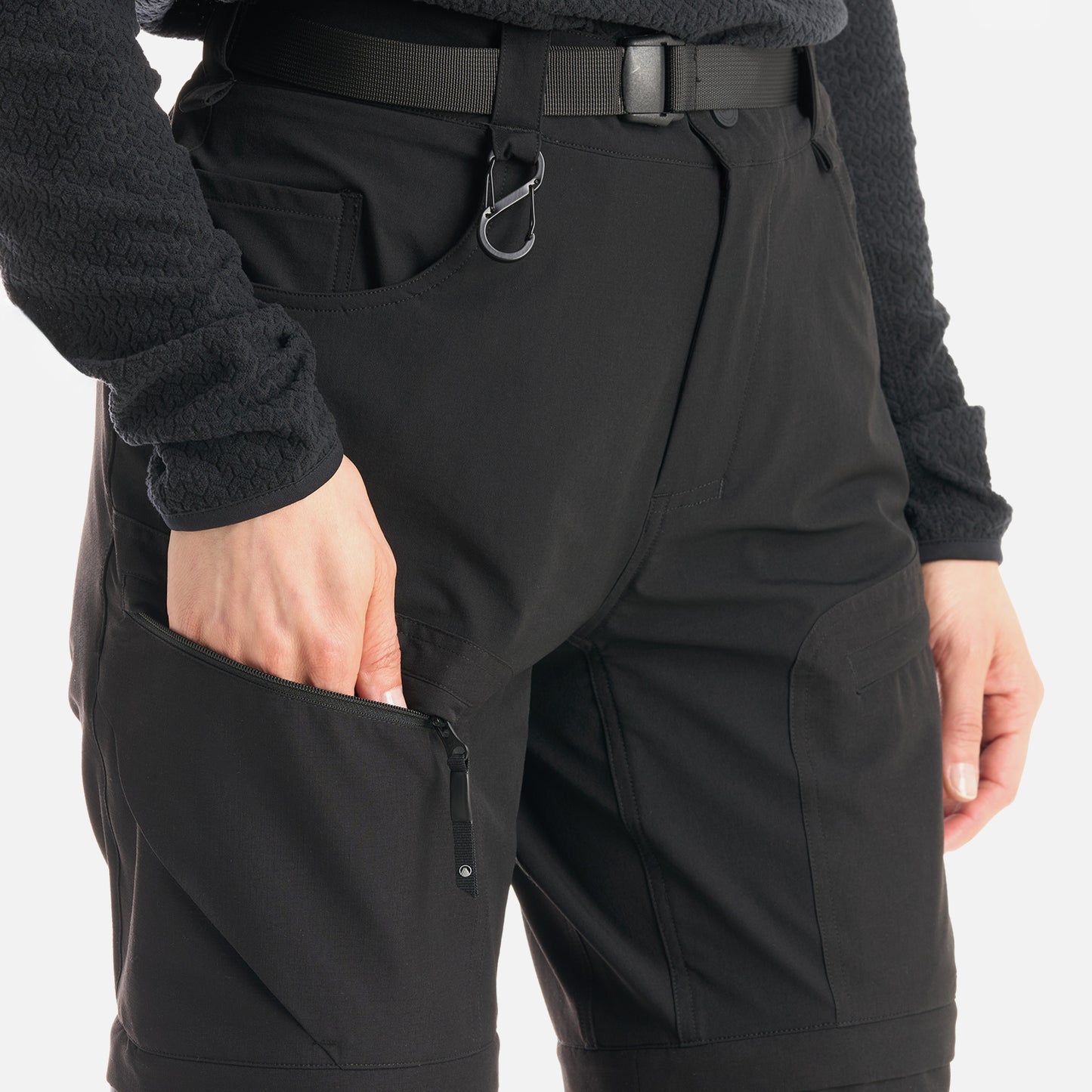 Pantalón Mujer Wollaston Mix-2 Pants Negro Lippi