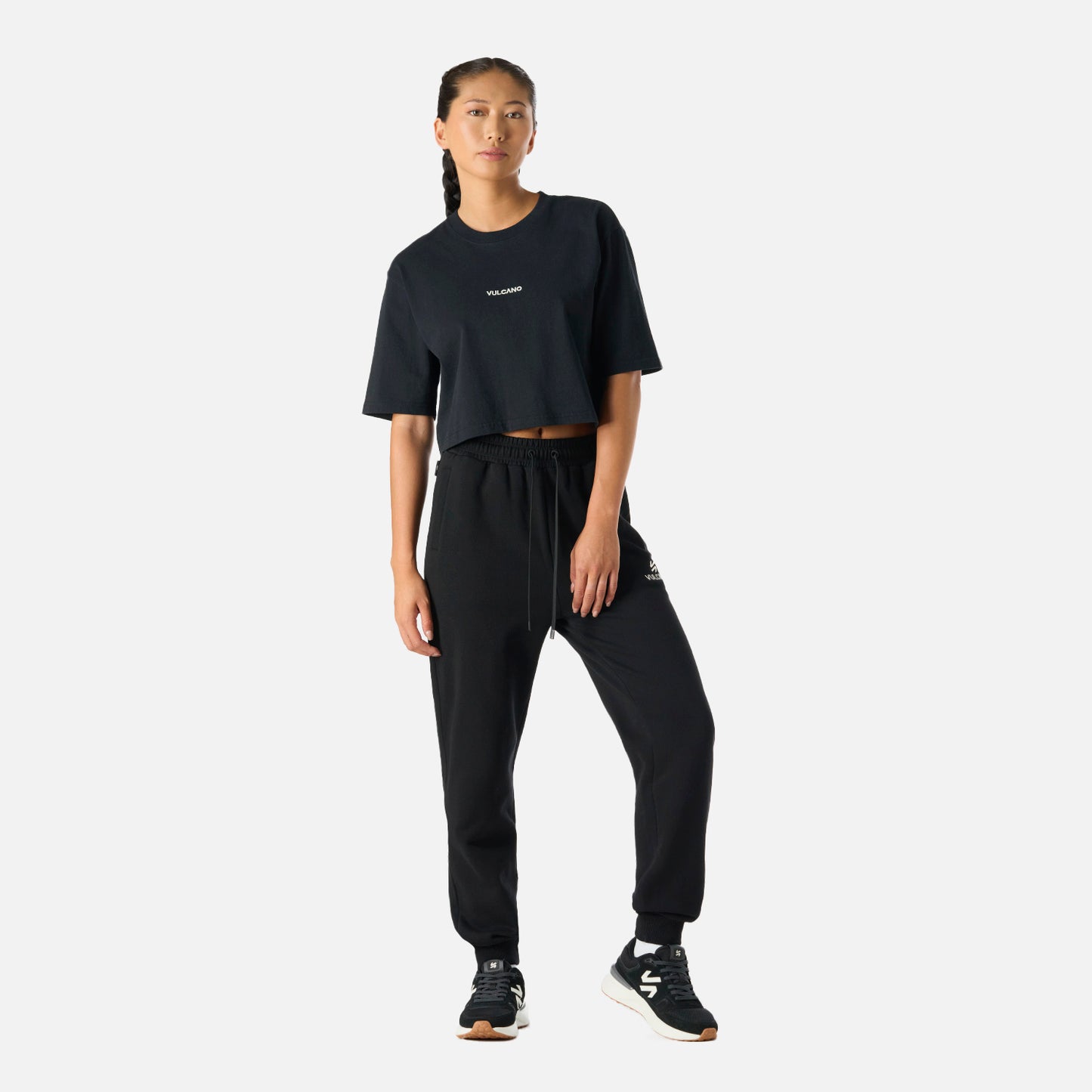 Pantalón Mujer Cool Down Jogger Pants Negro Vulcano