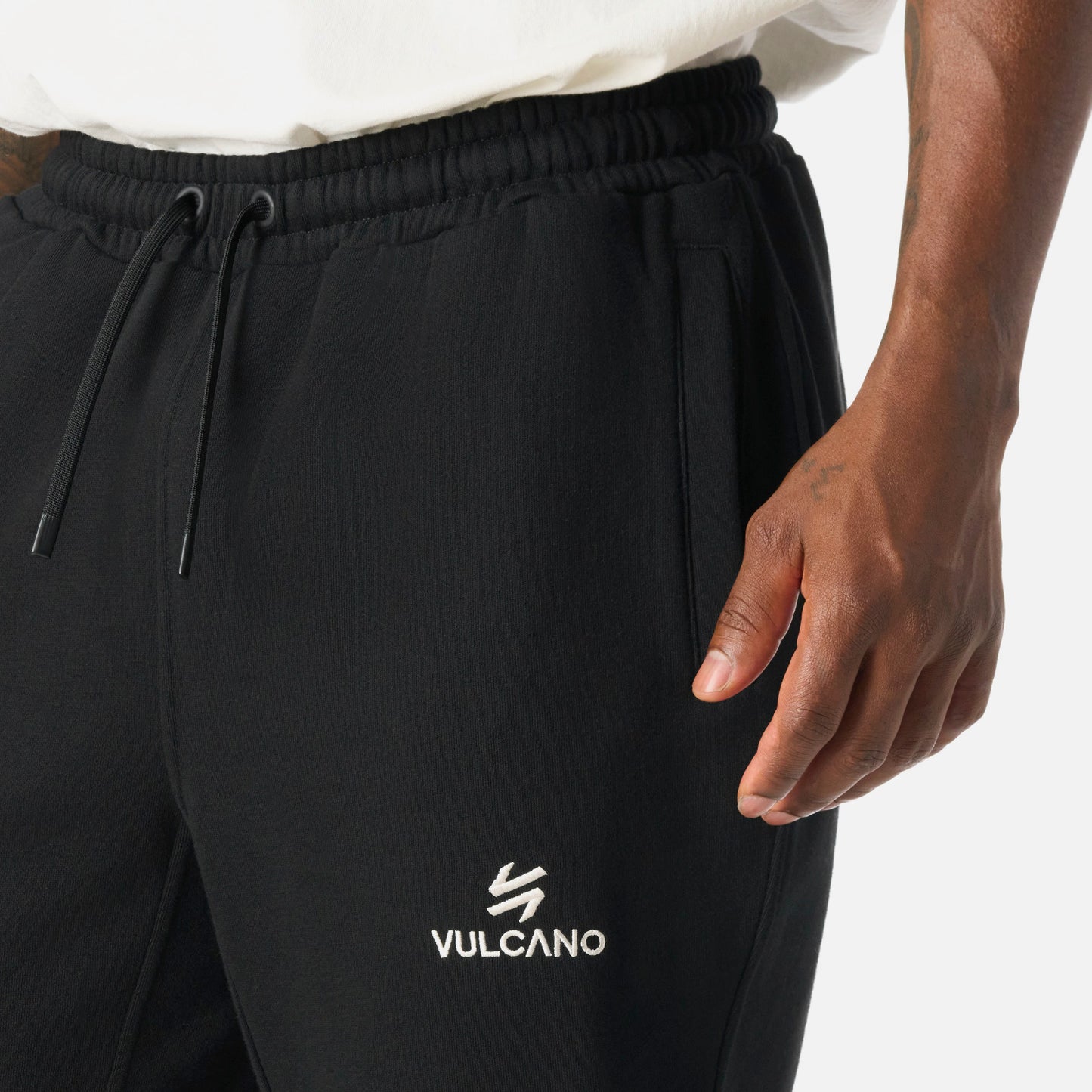 Pantalón Hombre Cool Down Jogger Pants Negro Vulcano