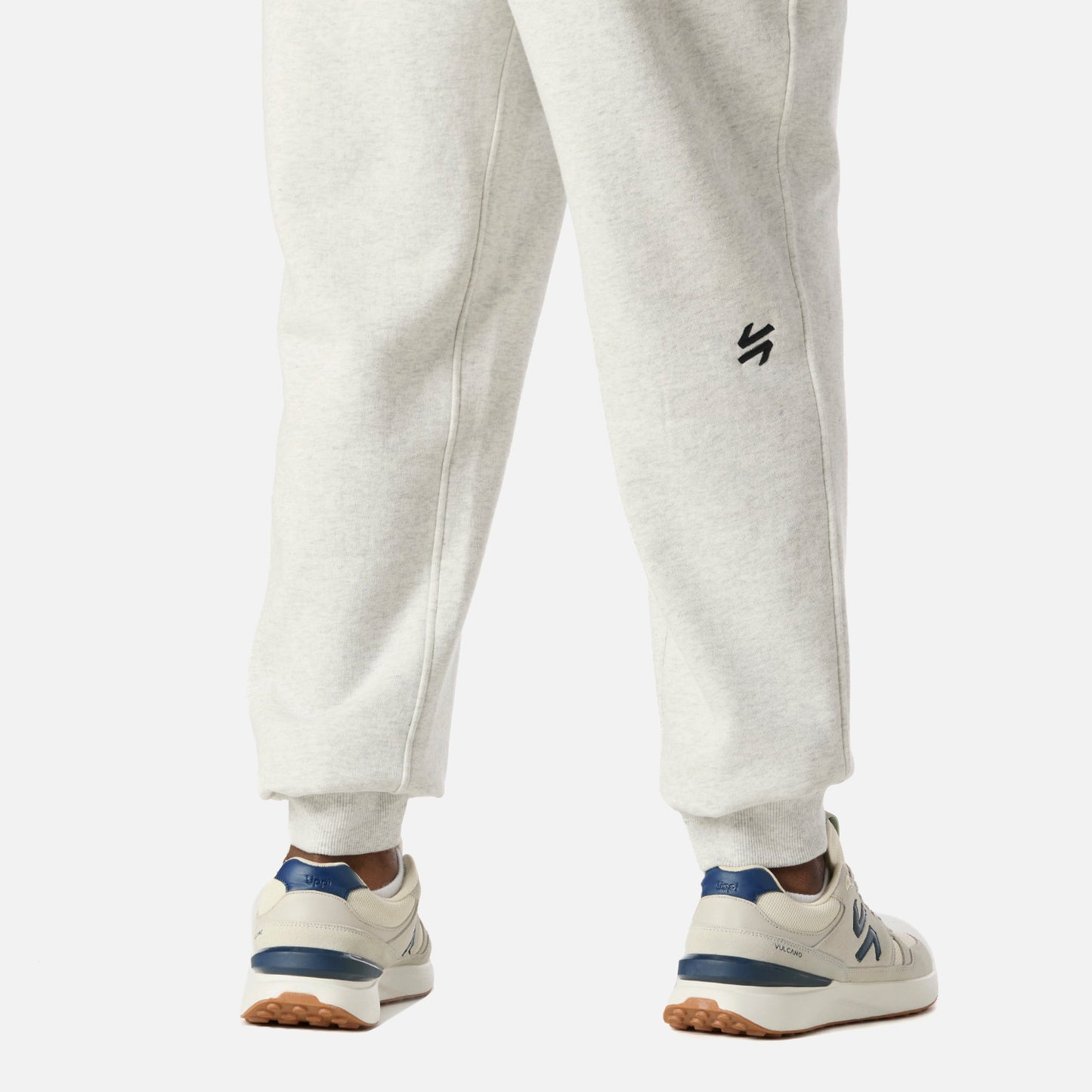 Pantalón Hombre Cool Down Jogger Pants Melange Gris Claro Vulcano