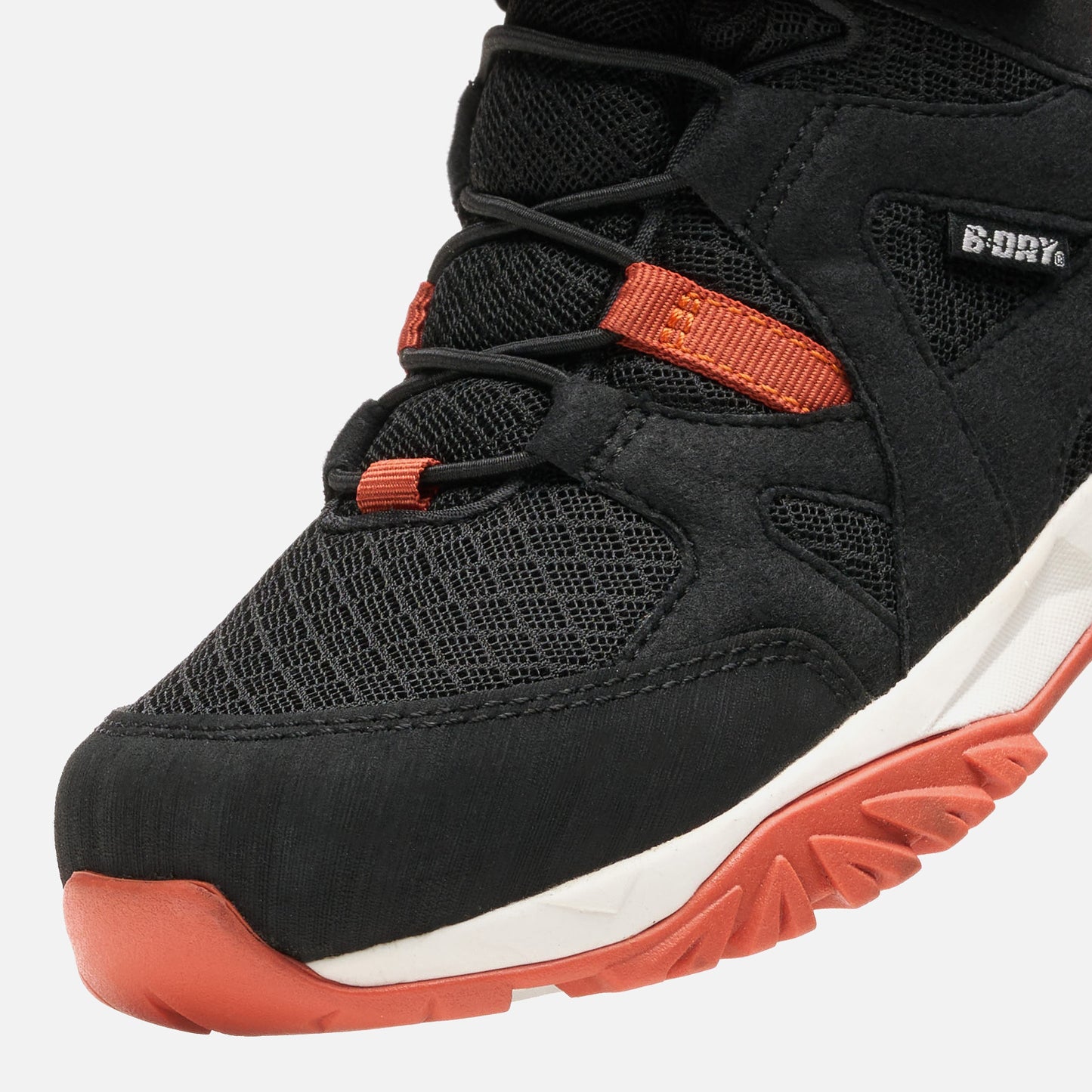 Botín Niño Tellus Mid Kids Negro / Ladrillo Lippi