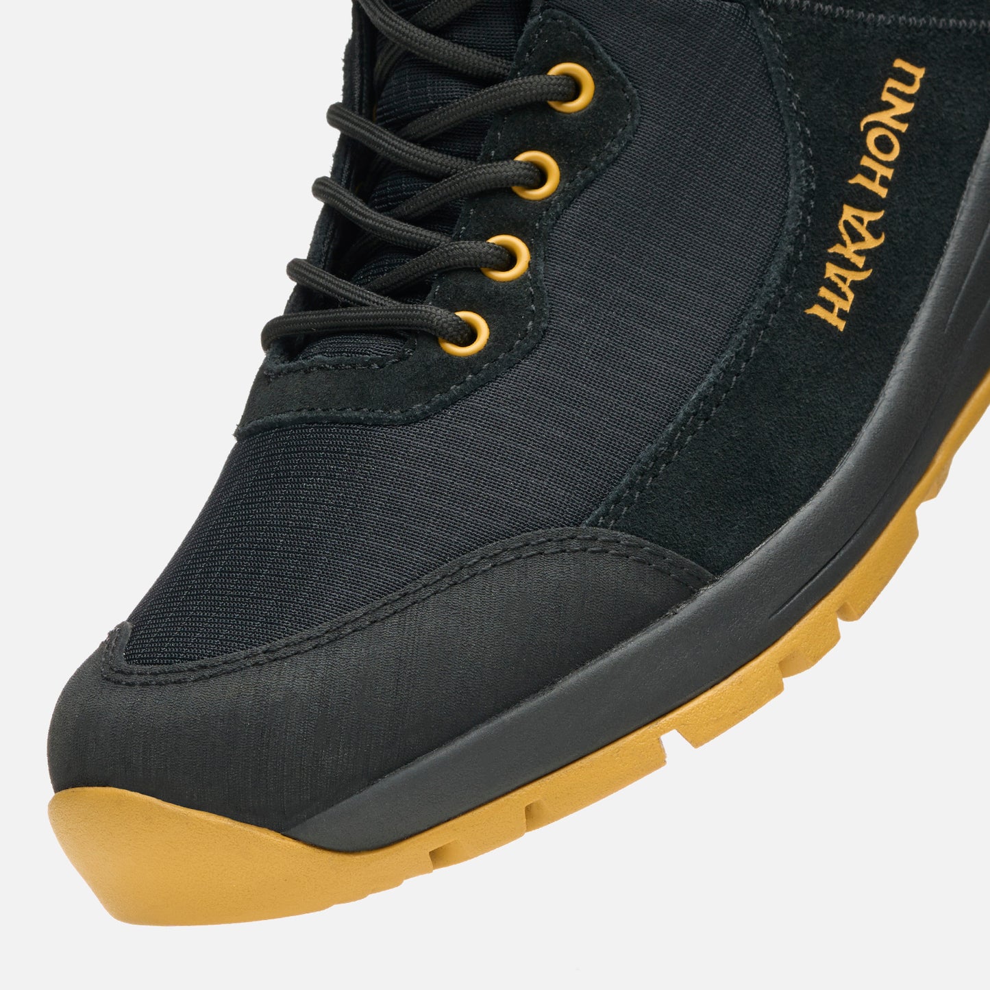 Botín Hombre Morro Negro/Rojo Haka Honu