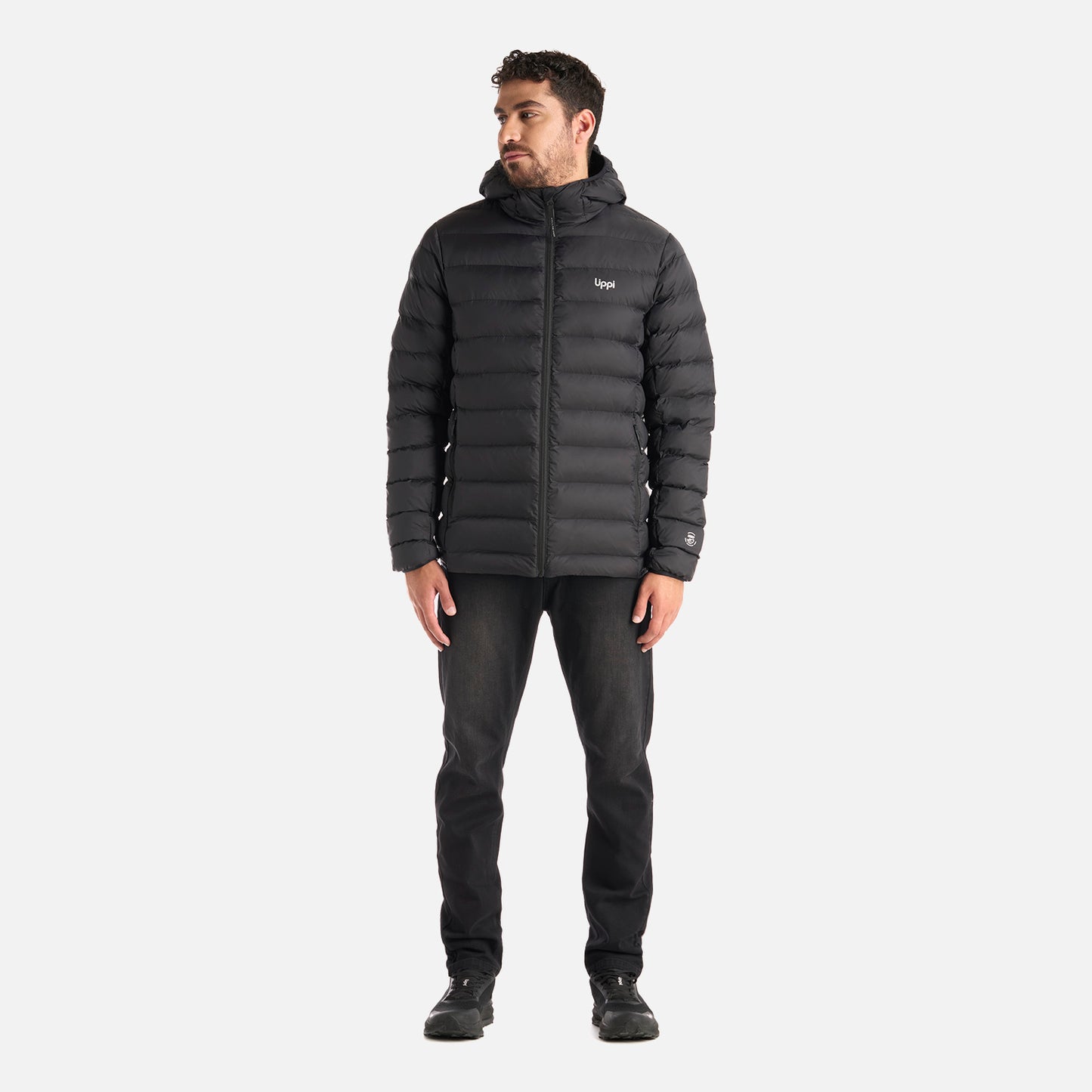 Chaqueta Hombre Vertex Down Hoody Jacket Negro Lippi