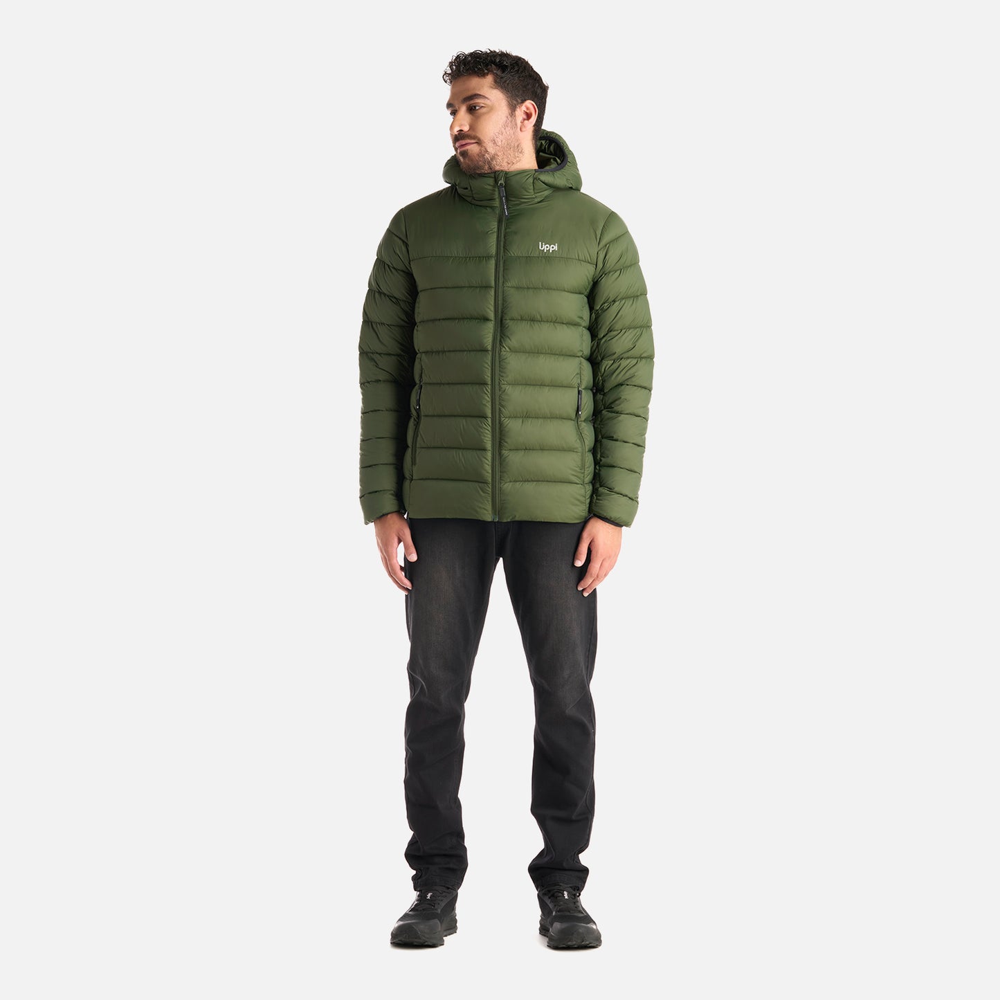 Chaqueta Hombre Vertex Steam-Pro Hoody Jacket Verde Militar Lippi