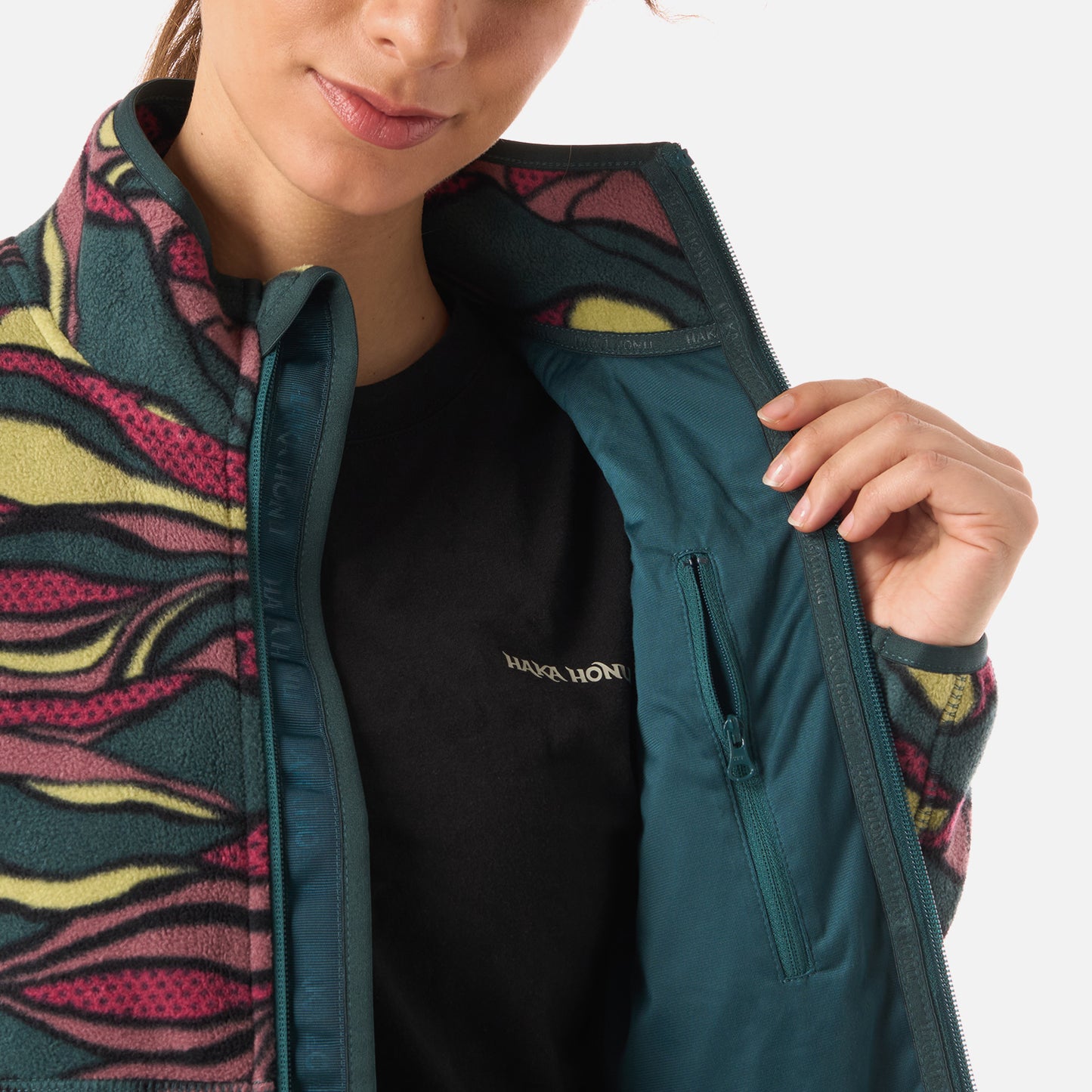 Polar Mujer Tokerau Pro Print Petroleo Haka Honu