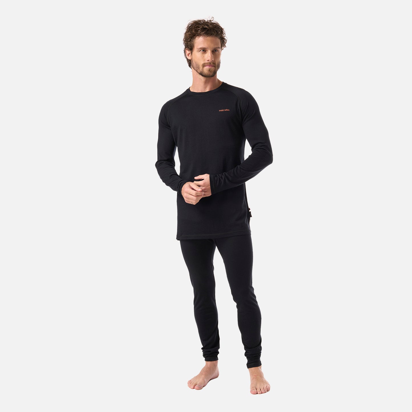 Primera Capa Hombre Carnero Bottom Negro Haka Honu