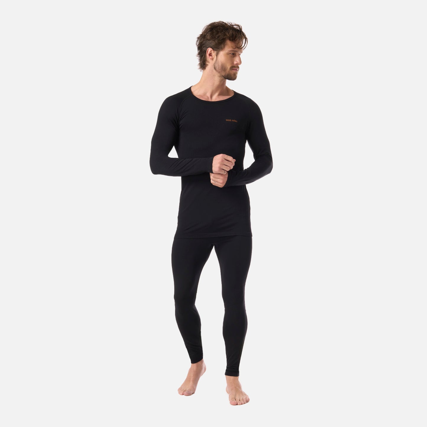 Primera Capa Hombre Puma Austral Top Negro Haka Honu