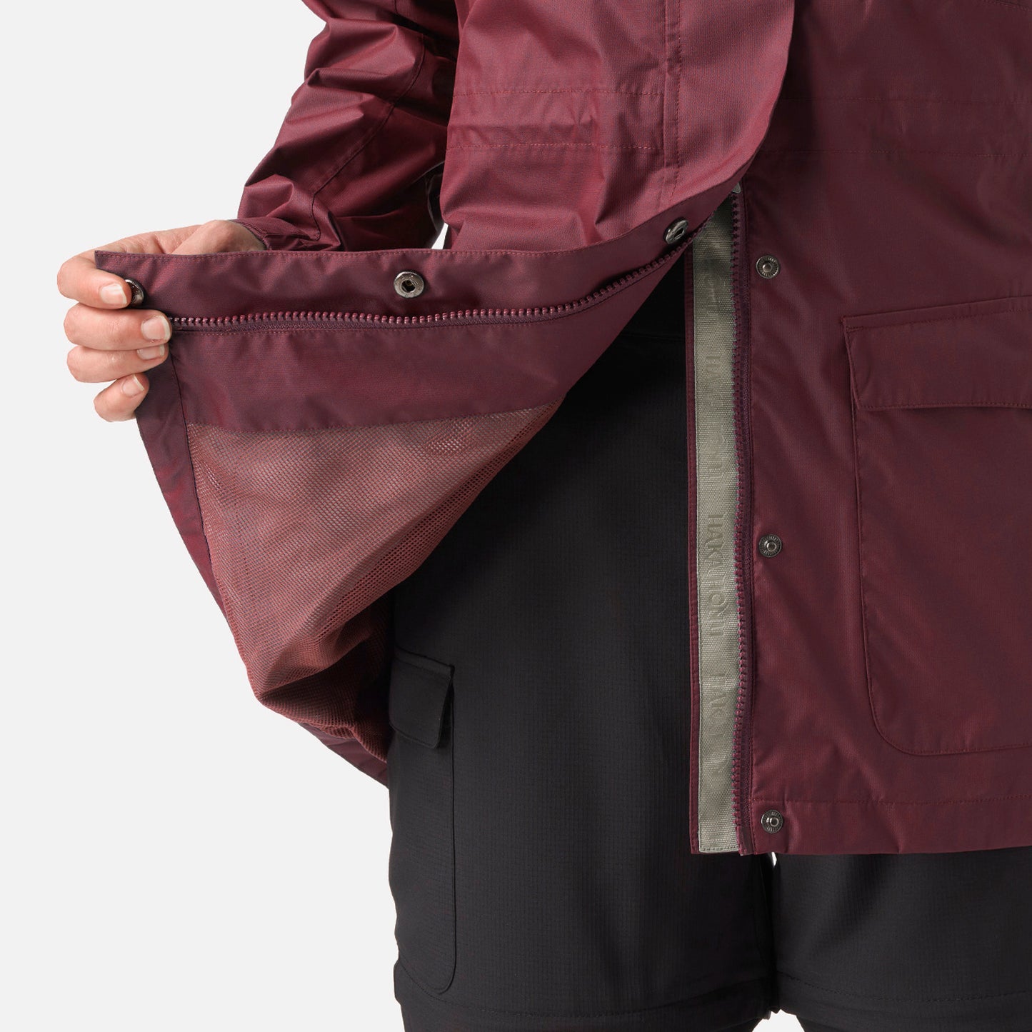 Chaqueta Mujer Kauai Vino Haka Honu