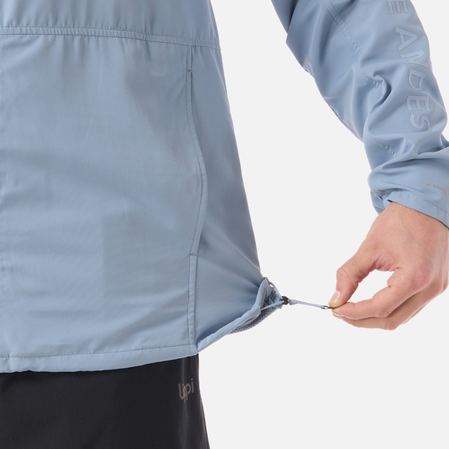 Chaqueta Hombre Nightfall WindBreaker Hoody Jacket Azul Piedra Lippi