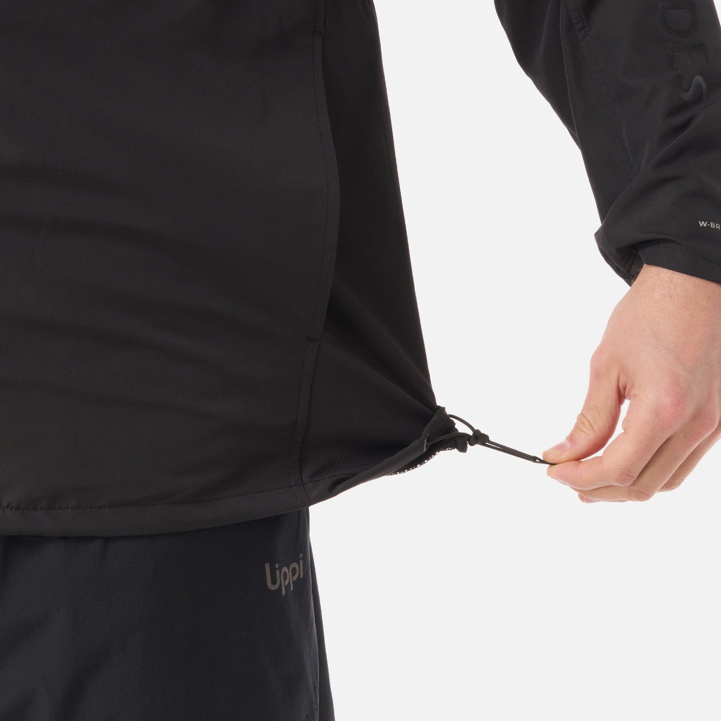 Chaqueta Hombre Nightfall WindBreaker Hoody Jacket Negro Lippi