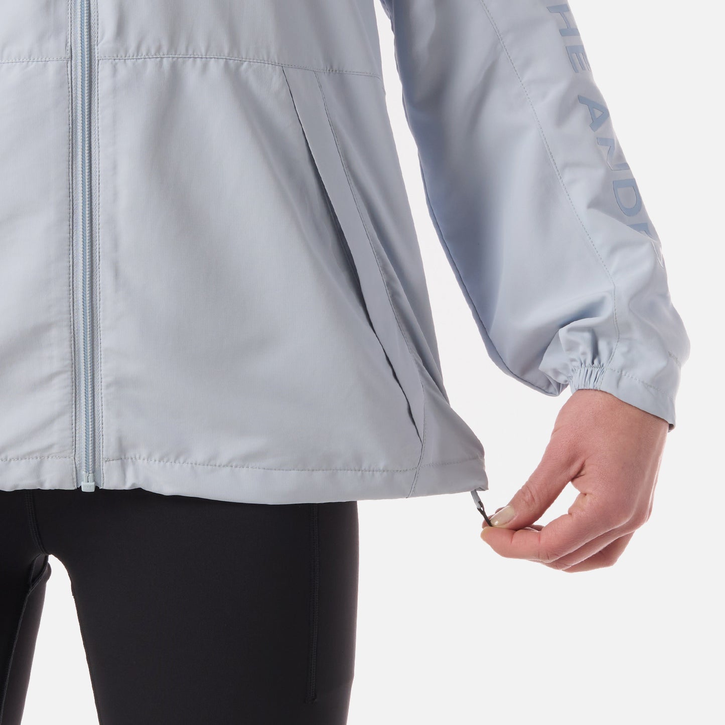 Chaqueta Mujer Nightfall Windbreaker Hoody Jacket Celeste Lippi