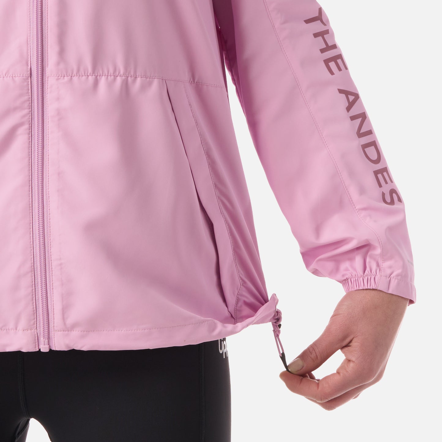Chaqueta Mujer Nightfall Windbreaker Hoody Jacket Rosa Lippi