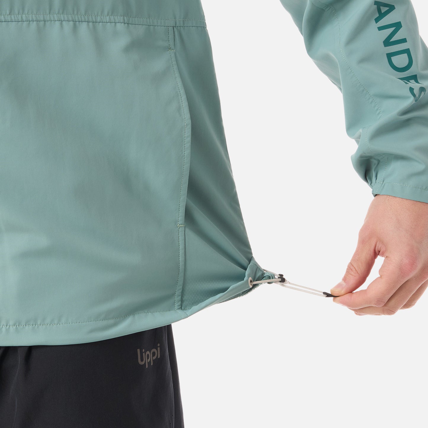 Chaqueta Hombre Nightfall WindBreaker Hoody Jacket Turquesa Lippi