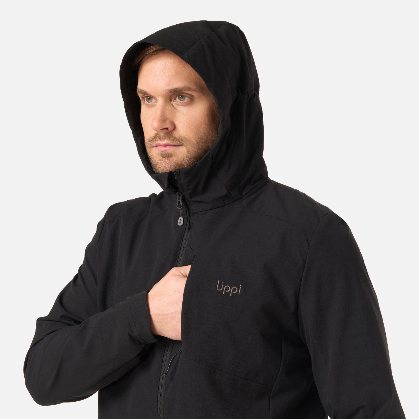 Chaqueta Hombre Wind-Trek Softshell Jacket Negro Lippi
