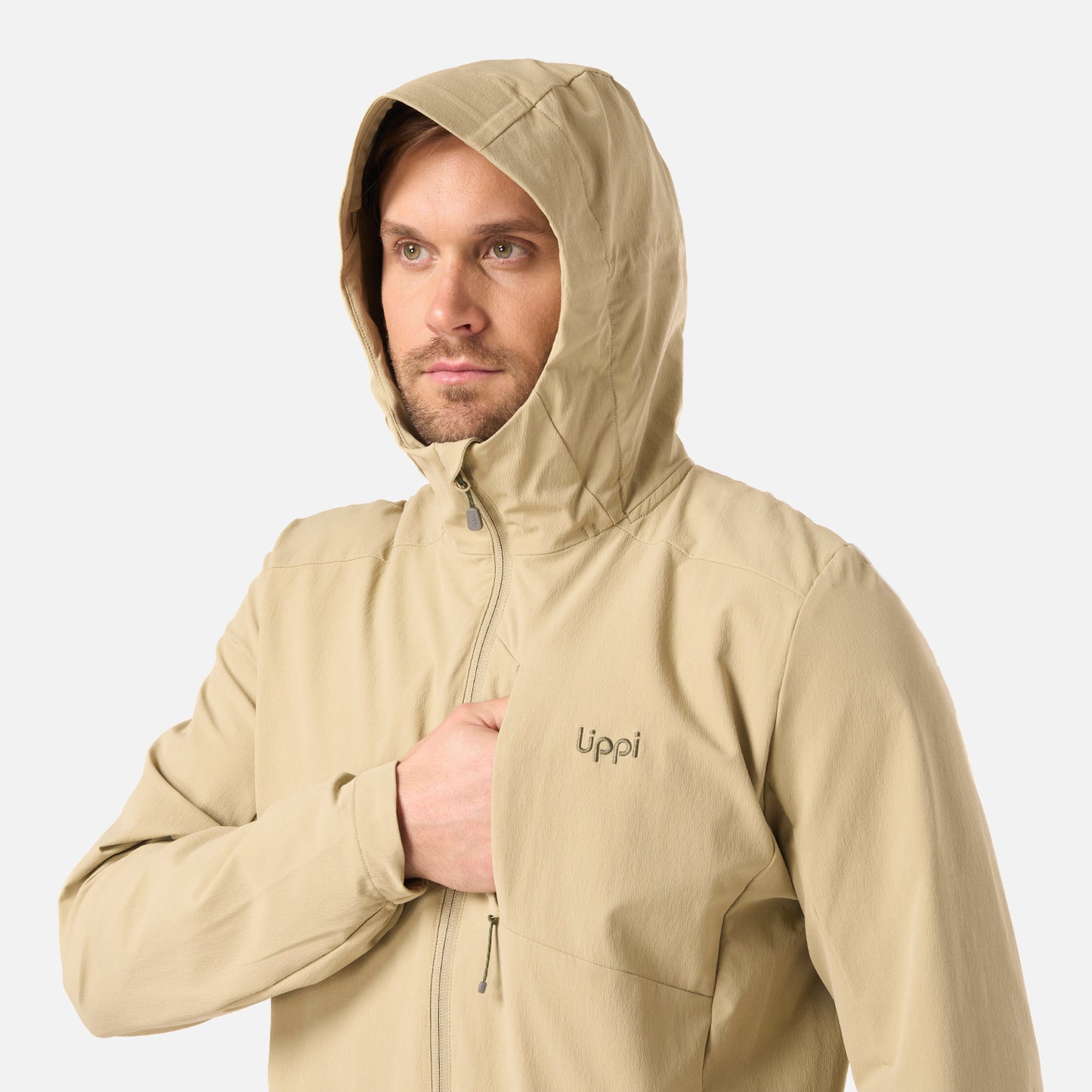 Chaqueta Hombre Wind-Trek Softshell Jacket Verde Oliva Lippi