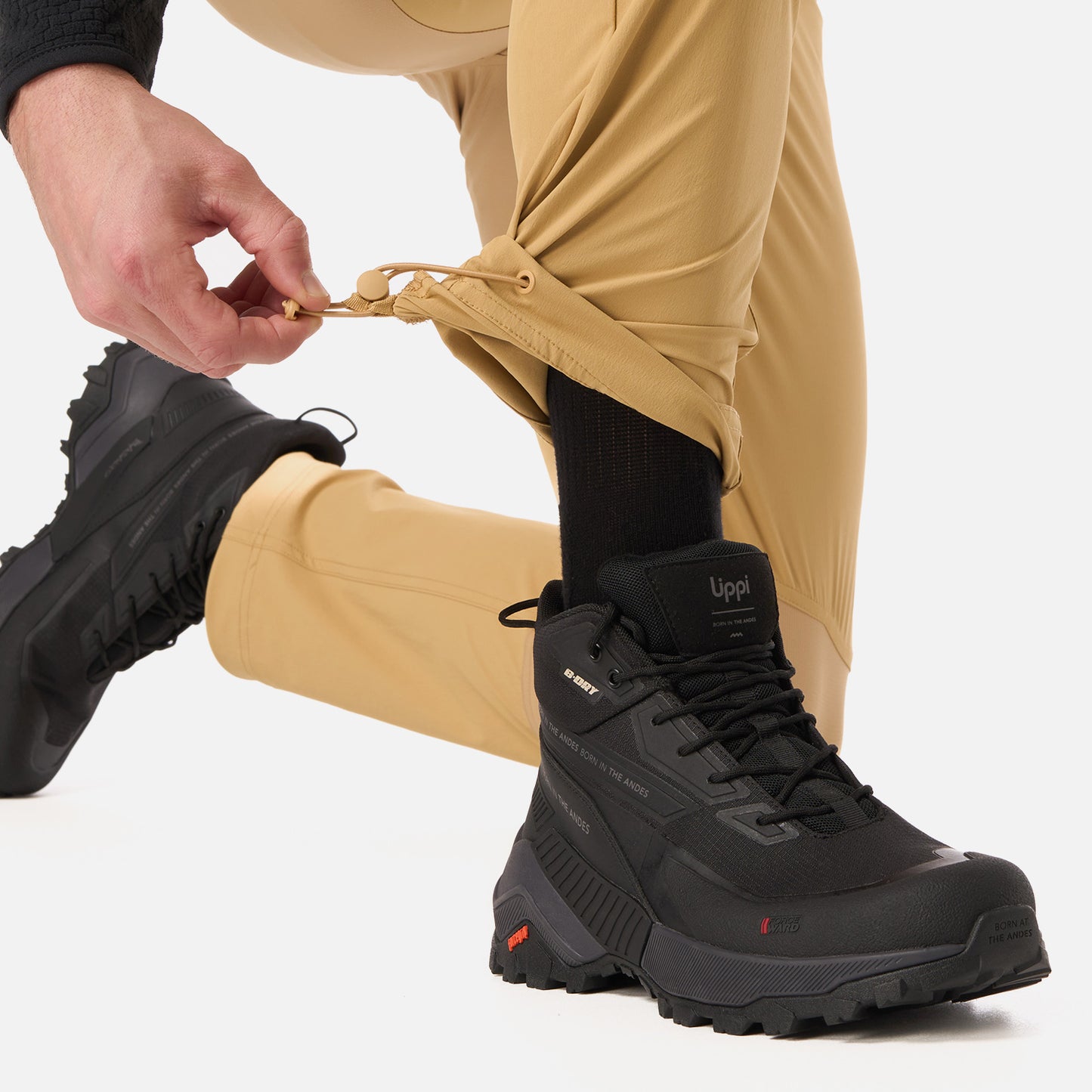 Pantalón Hombre Lennox Q-Dry Regular Fit Pants Camel Lippi
