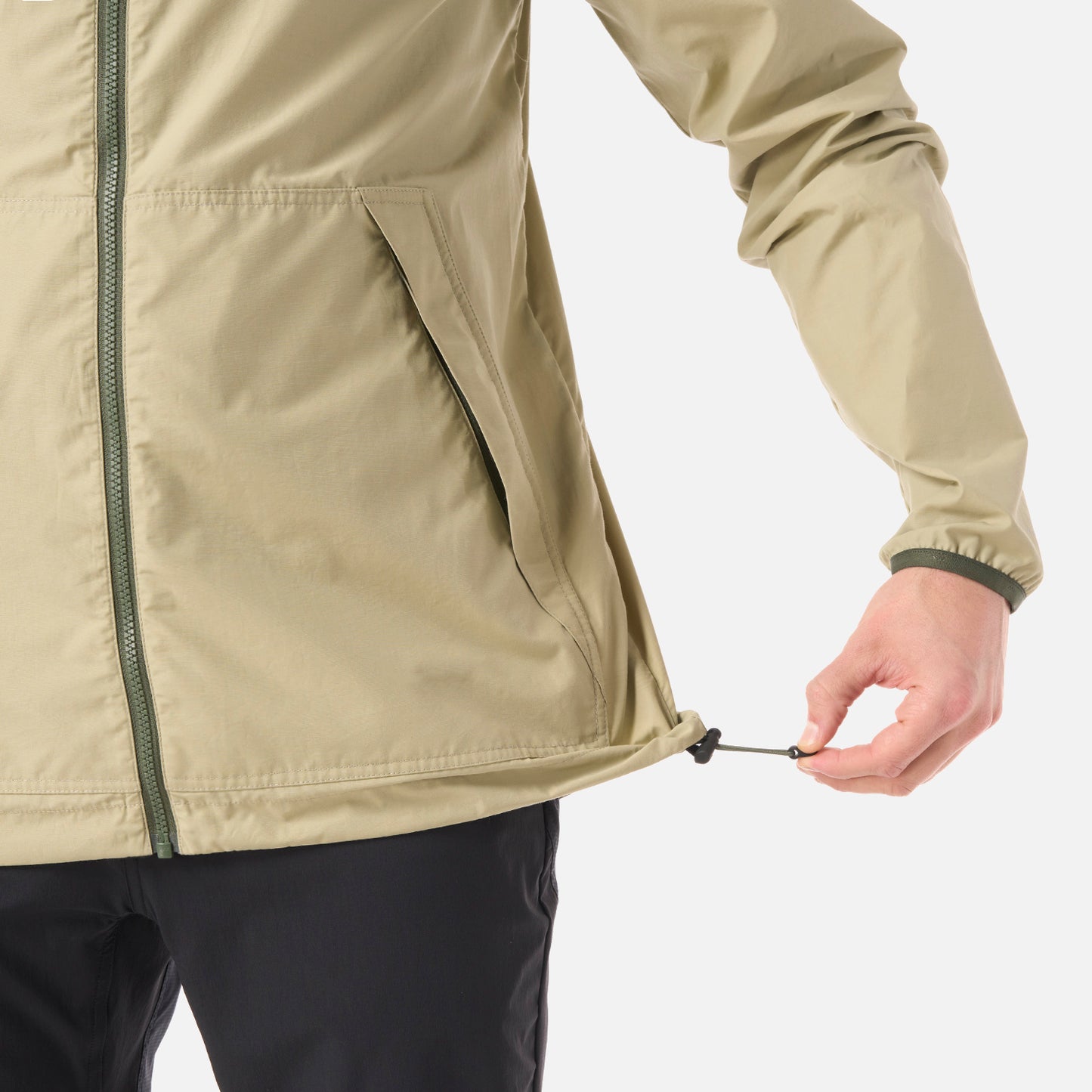 Chaqueta Hombre WindLand WindBreaker Hoody Jacket Verde Oliva Lippi