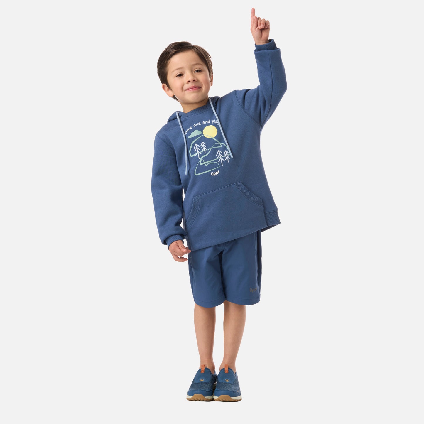 Polerón Niño Insigne Hoody Sweatshirt Azul oscuro Lippi