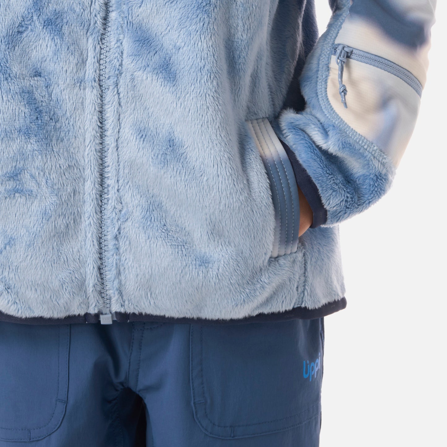 Polar Niño Grillo Therm-Pro Hoody Jacket Azul Piedra Lippi