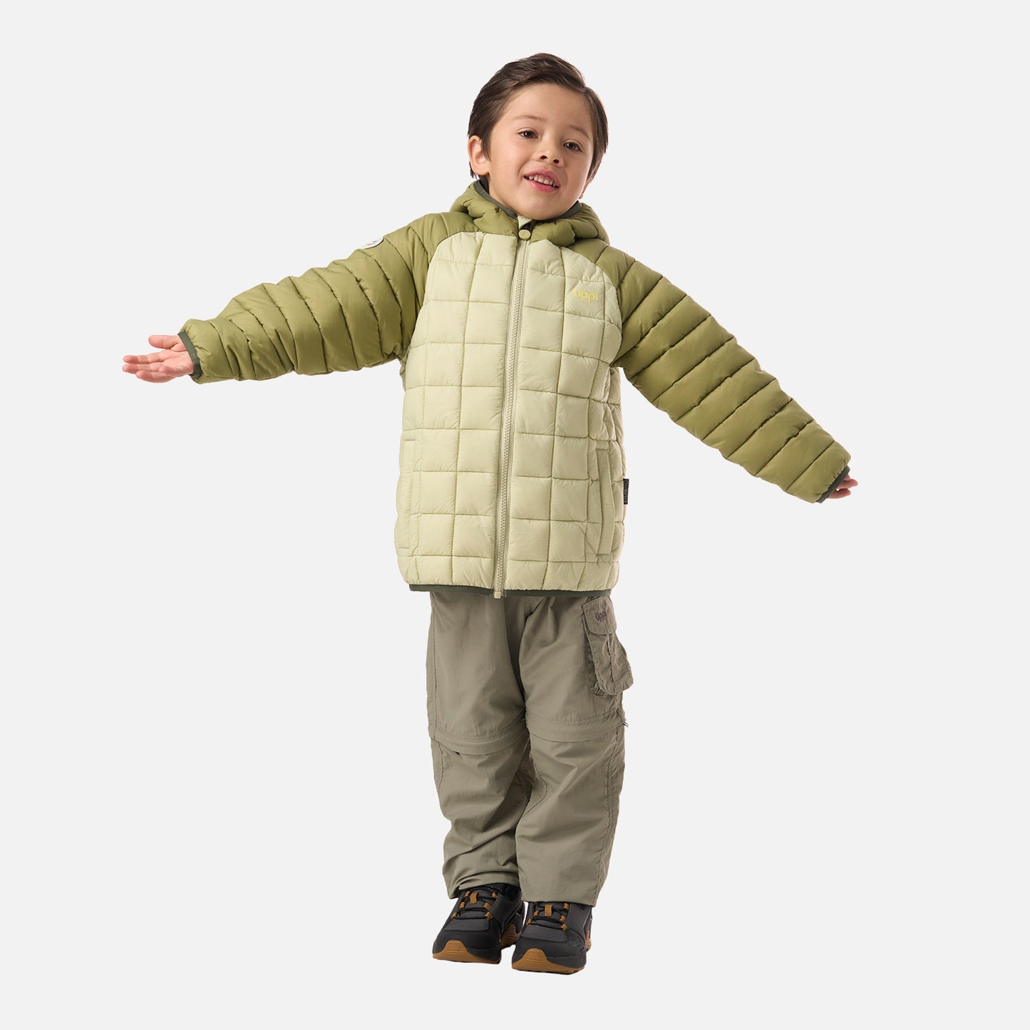 Chaqueta Niño All Summer Steam-Pro Hoody Jacket Verde manzana Lippi