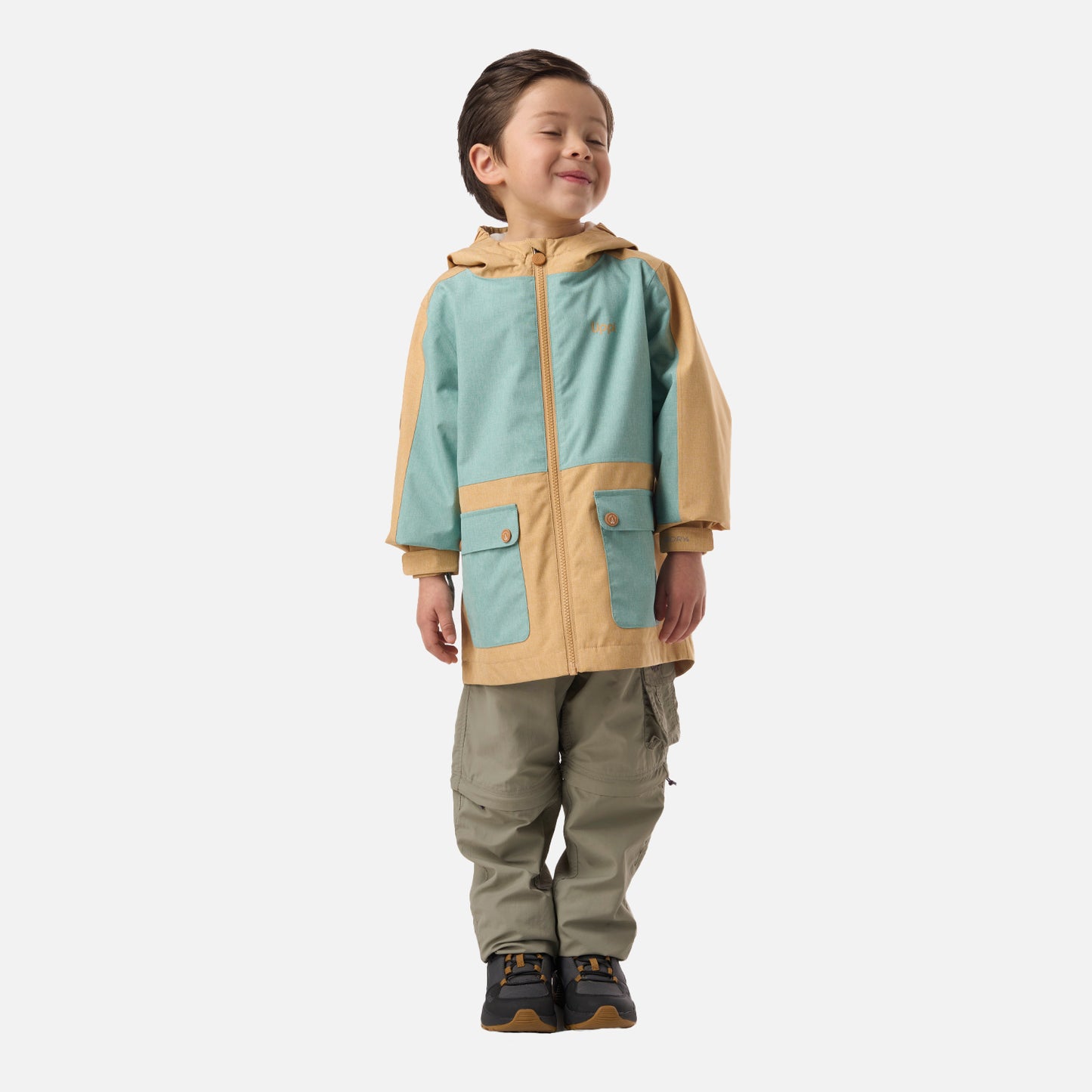 Chaqueta Niño FirePlace B-Dry Jacket Camel Lippi
