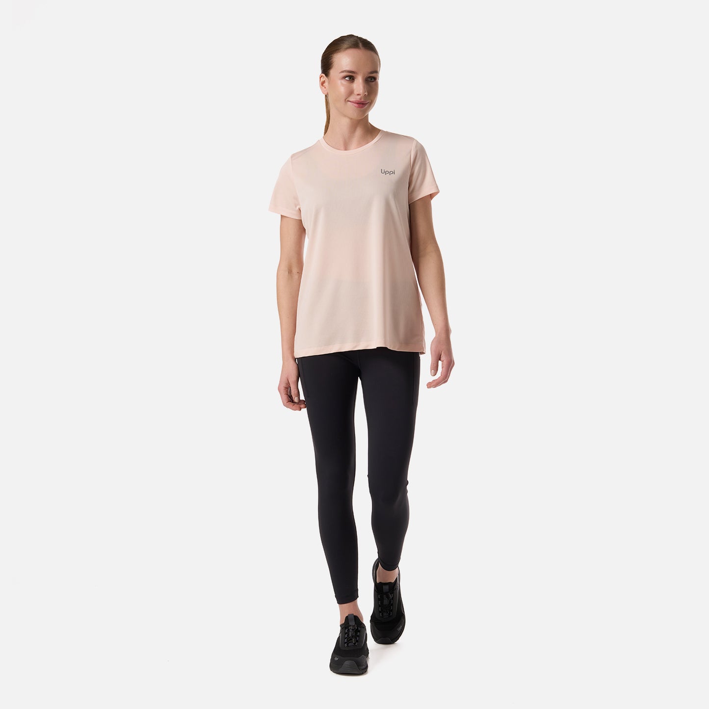 Polera Mujer Core Q-Dry T-Shirt Damasco Lippi