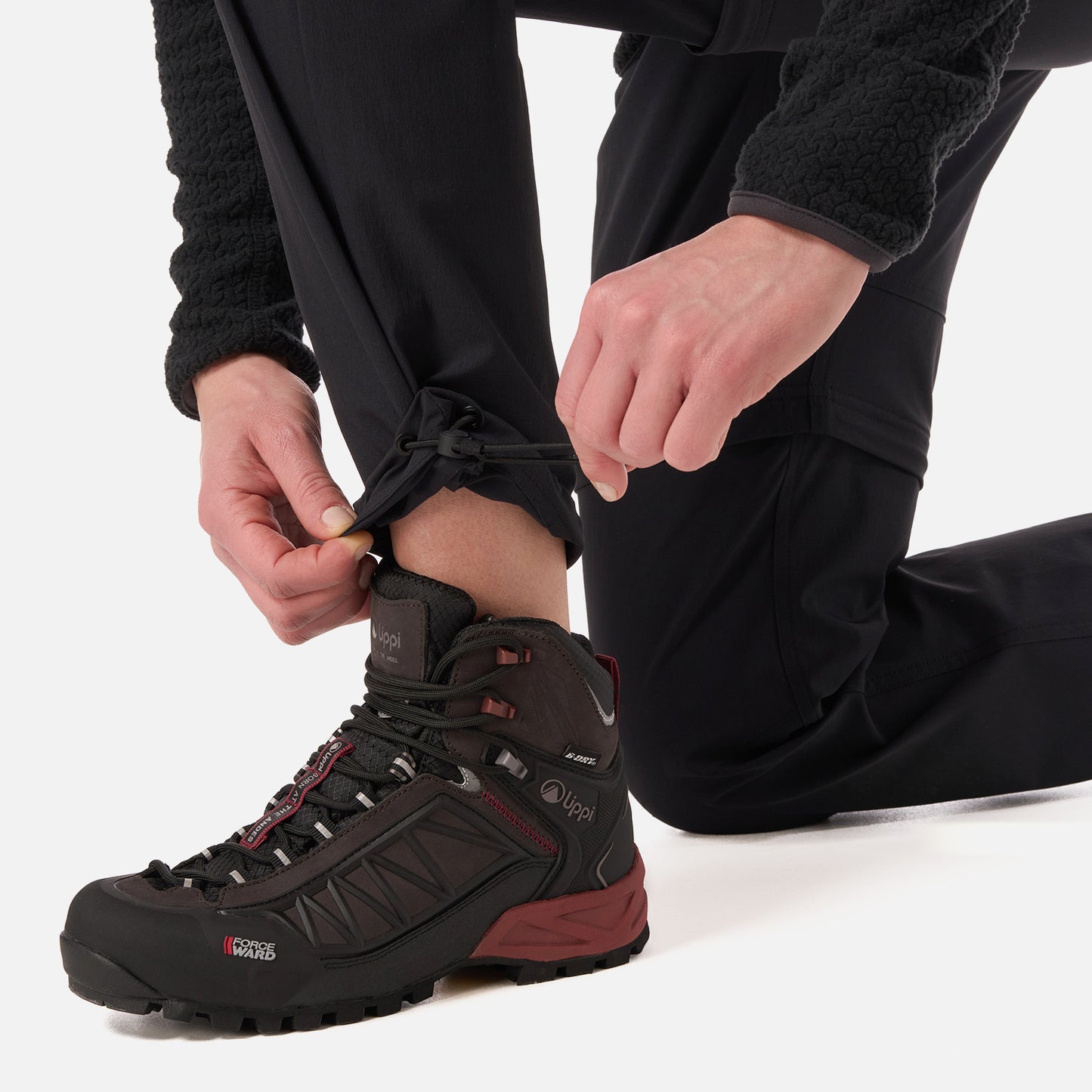 Pantalón Mujer Lennox Q-Dry Mix-2 Pants Negro Lippi