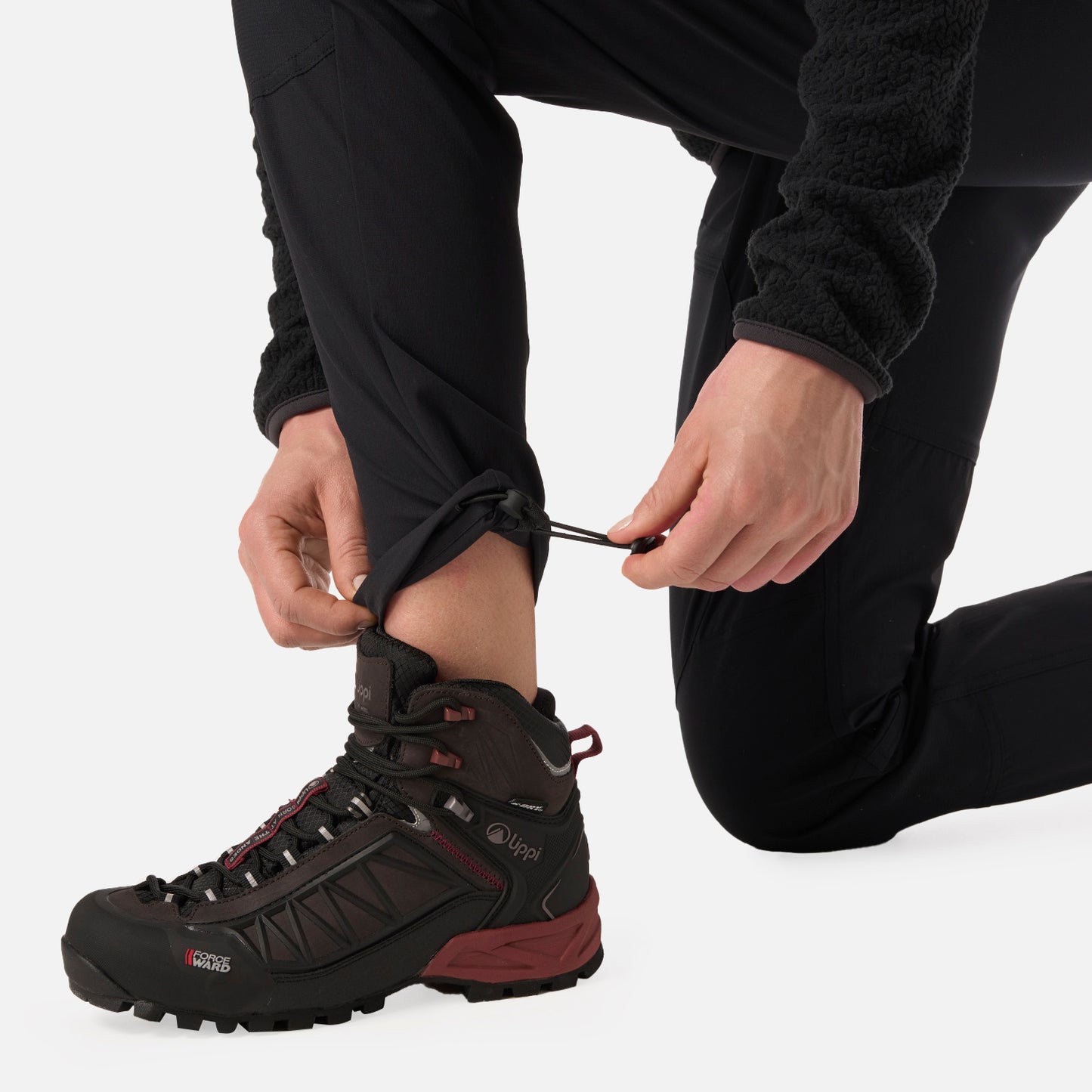 Pantalón Mujer Lennox Q-Dry Slim Fit Pants Negro Lippi