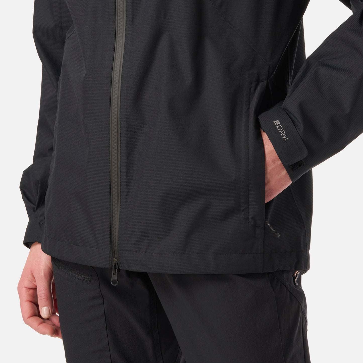 Chaqueta Mujer Shield B-Dry Hoody Jacket Negro Lippi