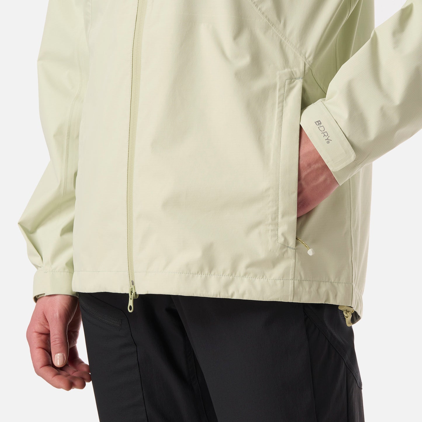 Chaqueta Mujer Shield B-Dry Hoody Jacket Verde Claro Lippi