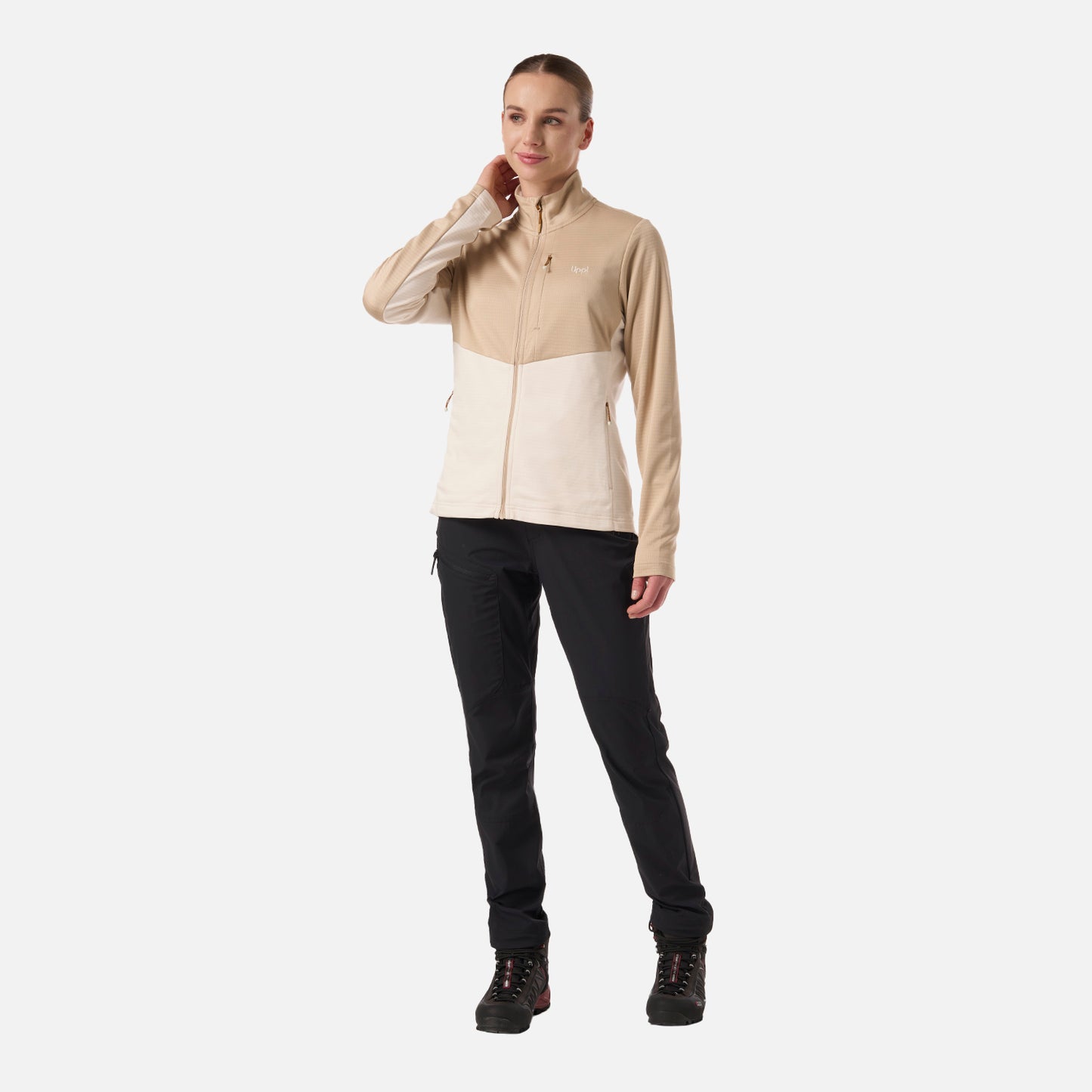 Polerón Mujer Numan Nano-F Jacket Beige Lippi