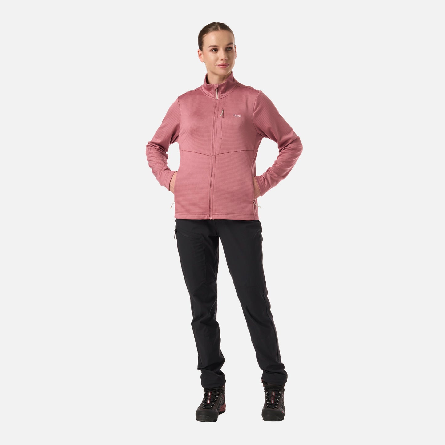 Polerón Mujer Numan Nano-F Jacket Rosa Oscuro Lippi