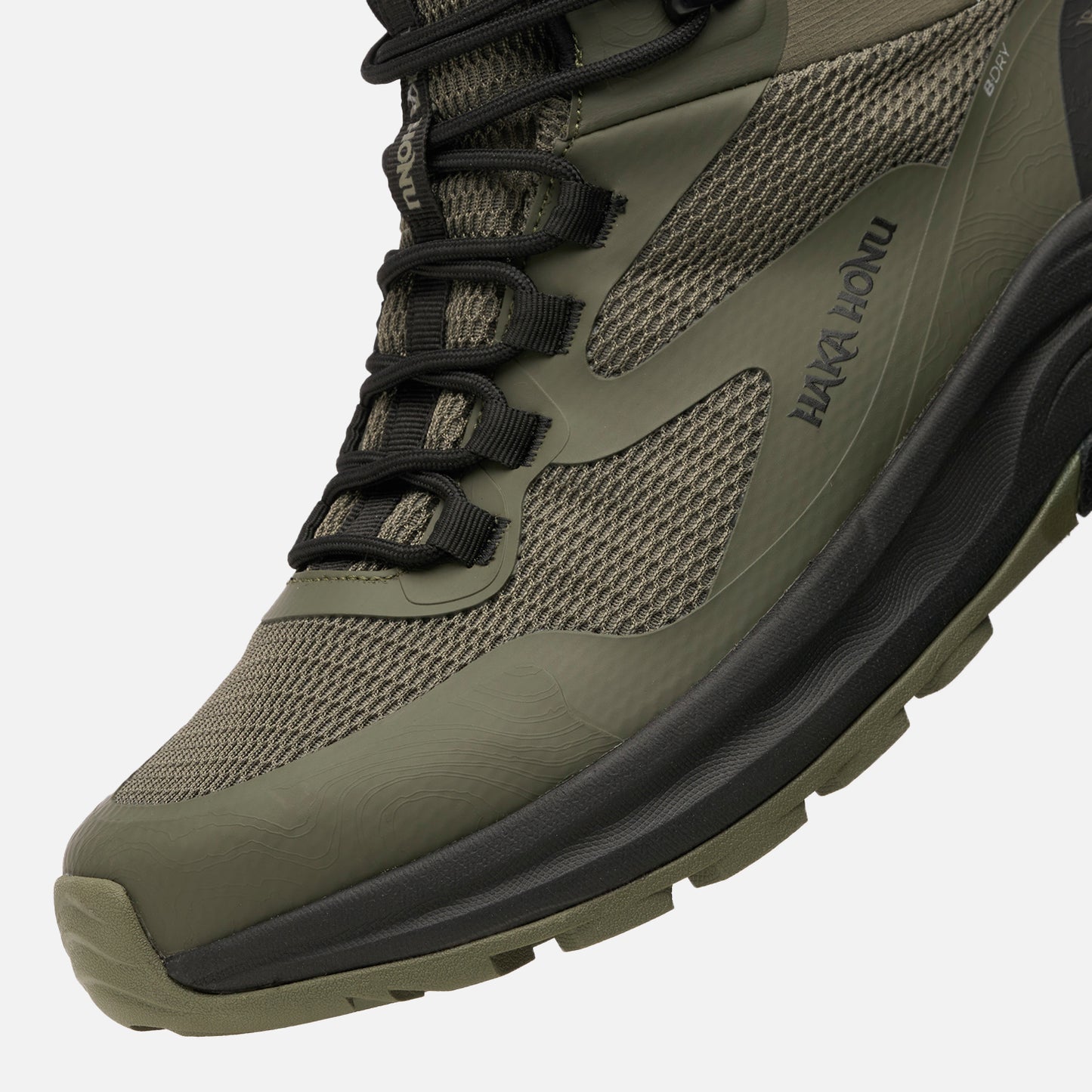 Zapatilla Hombre Huillin Alto Verde Militar Haka Honu