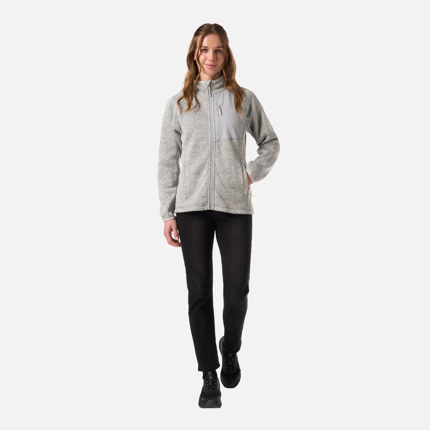 Polar Mujer Coronado Therm-Pro Jacket Gris Melange Lippi