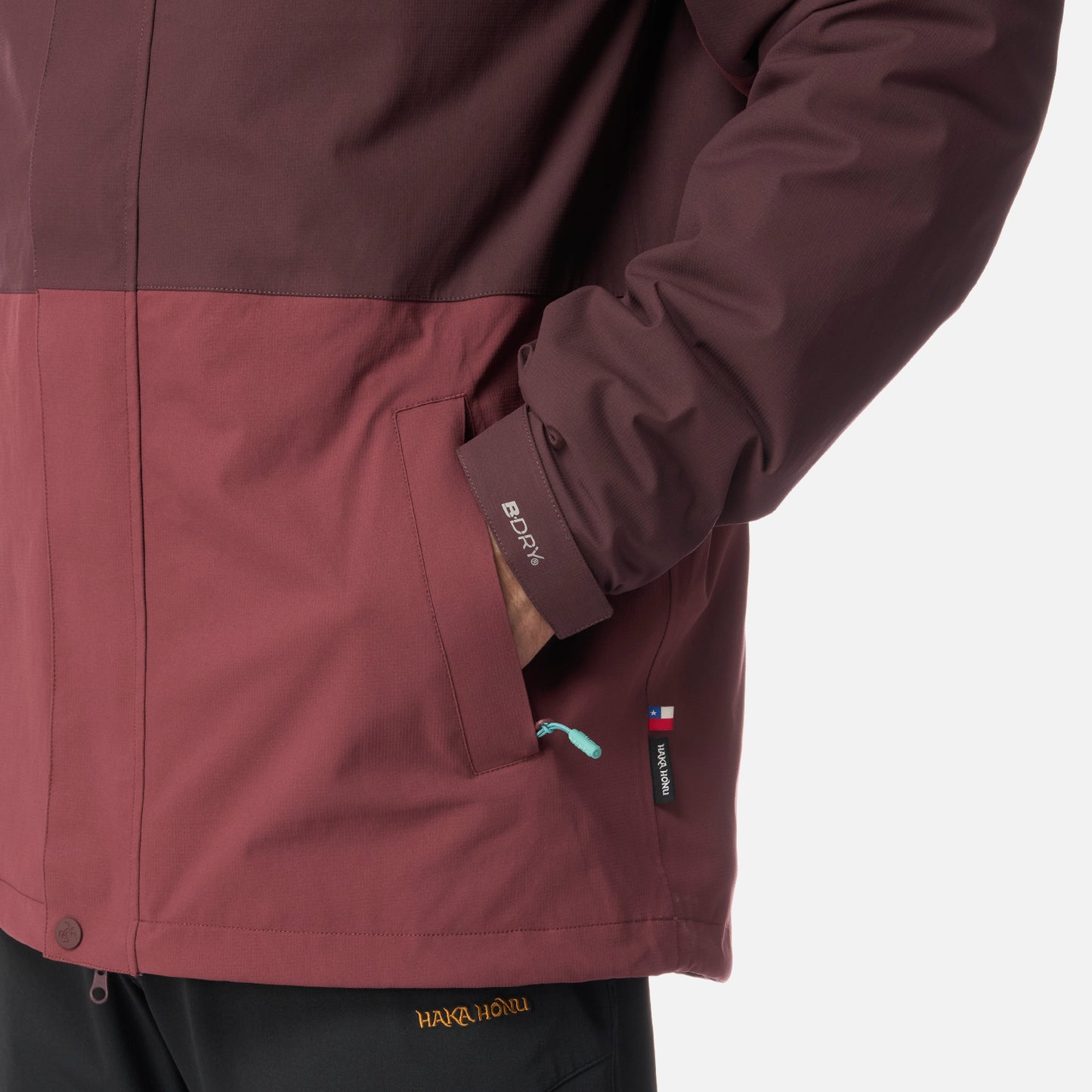 Chaqueta Hombre Perro Guapo Pro Burdeo Haka Honu