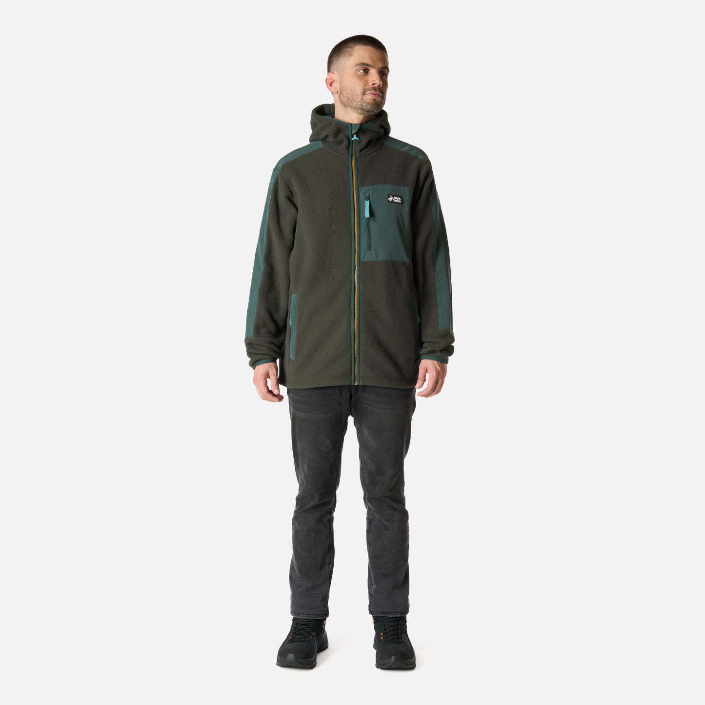 Polar Hombre Traro Verde Militar Haka Honu