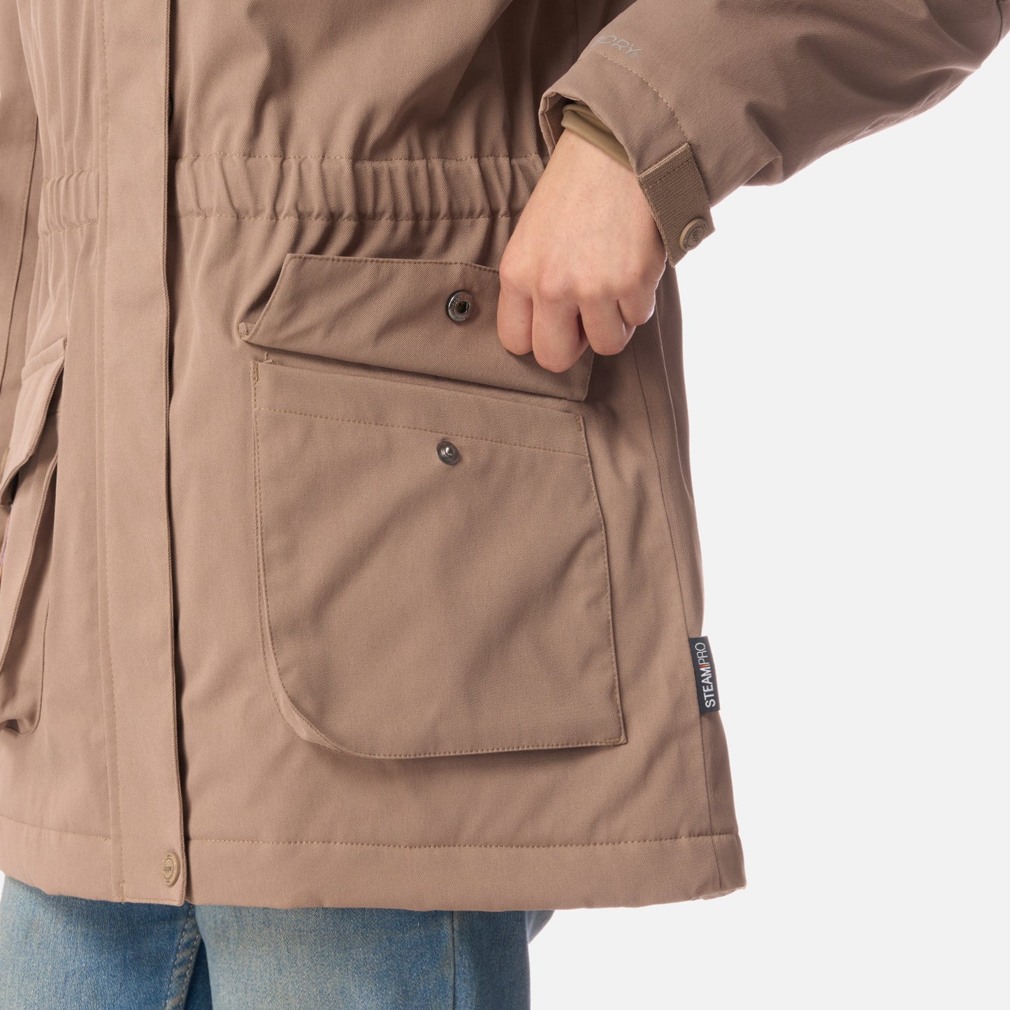 Chaqueta Teen Girl Roble B-Dry Hoody Jacket Canela Lippi