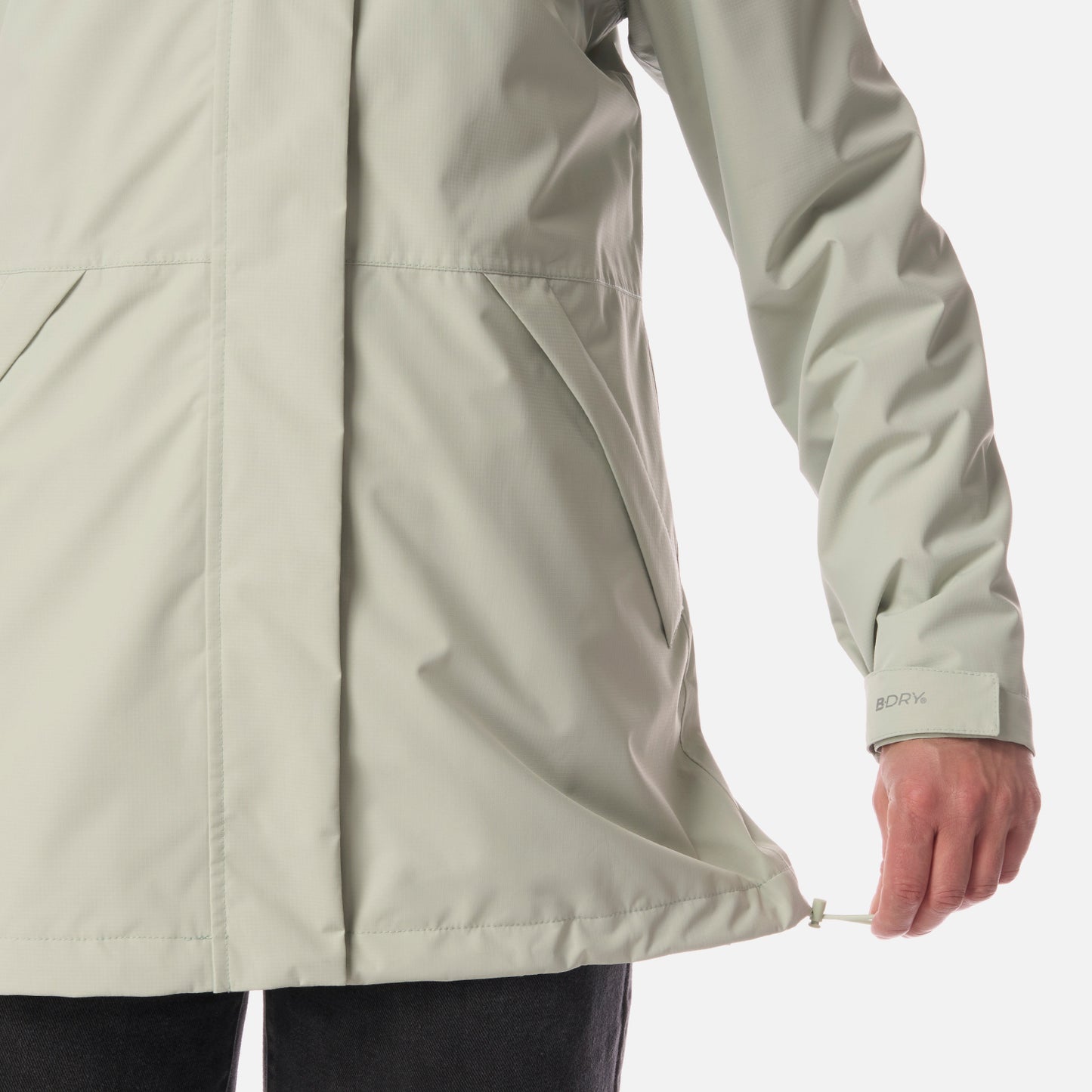 Chaqueta Mujer Lake Fusion 3 B-Dry Jacket Verde Agua Lippi