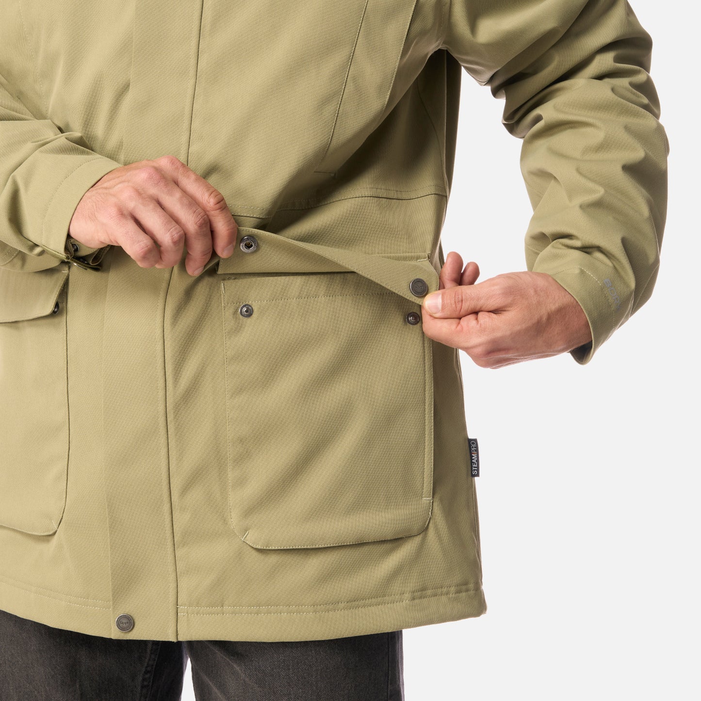 Chaqueta Hombre DayBreak B-Dry Jacket Verde Lippi