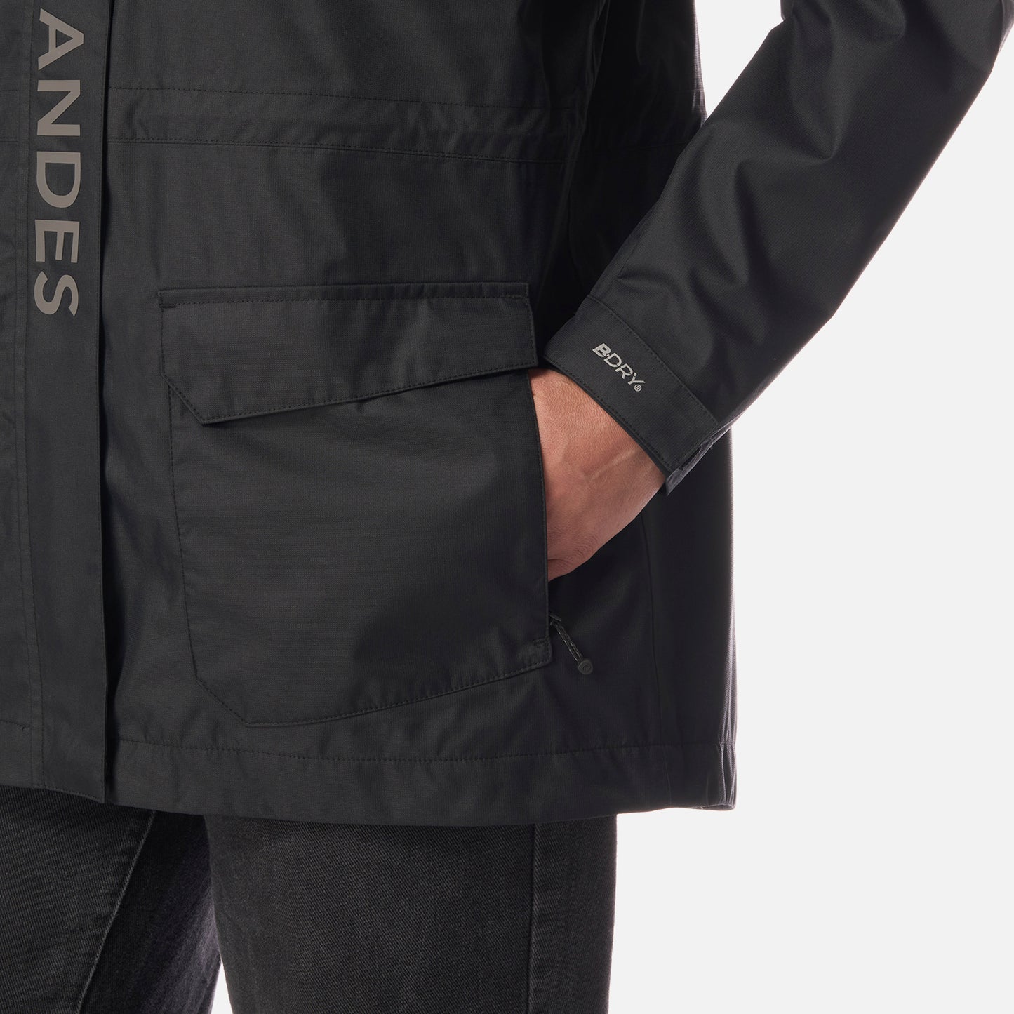 Chaqueta Mujer Streetwise B-Dry Hoody Jacket Negro Lippi