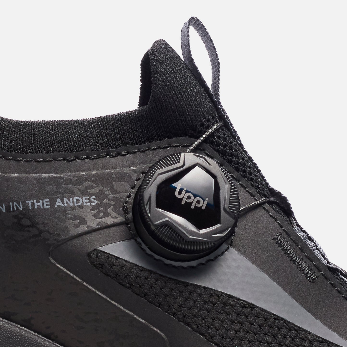 Zapatilla Hombre Light Knit Twist Negro Lippi